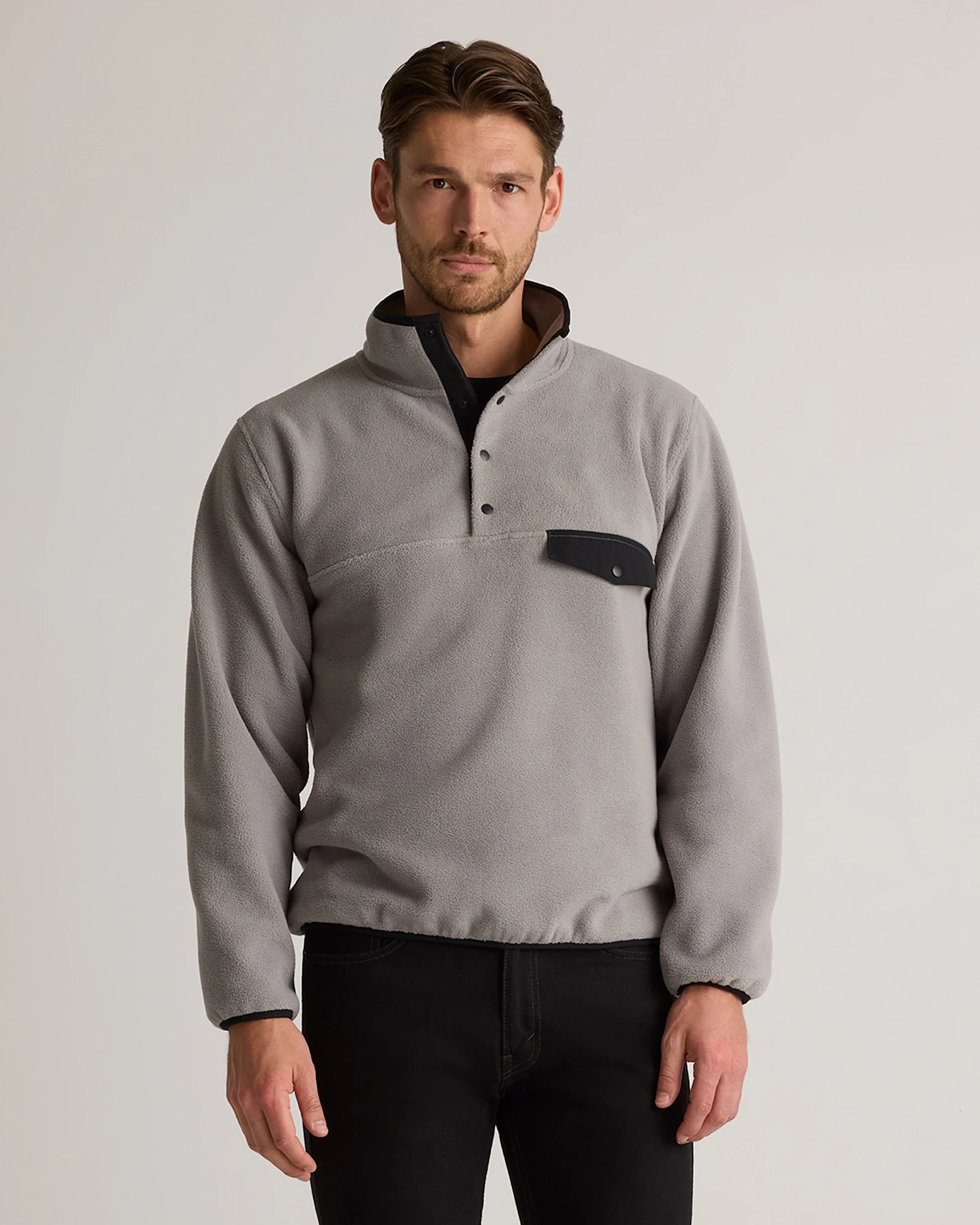Polar Fleece Snap Pullover
