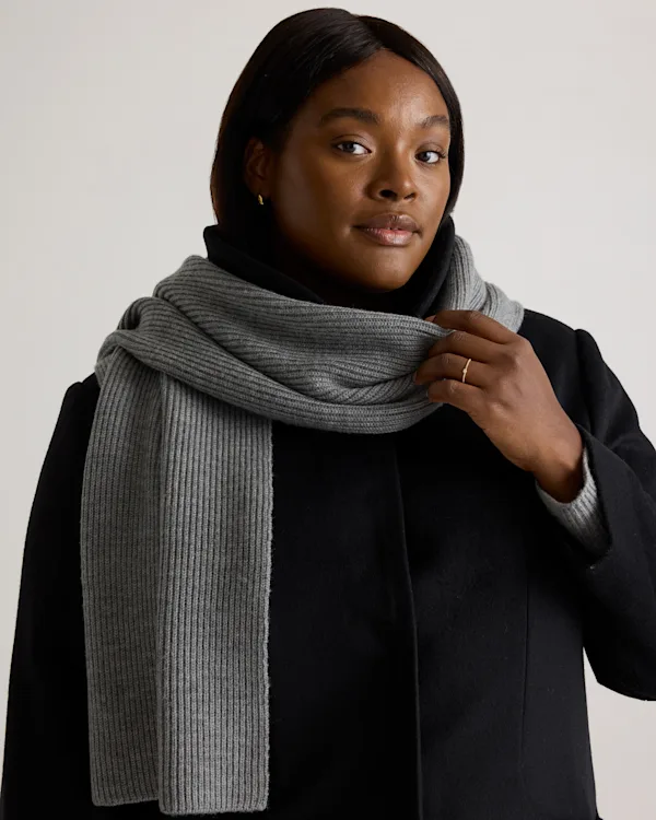 Merino Wool Fisherman Scarf