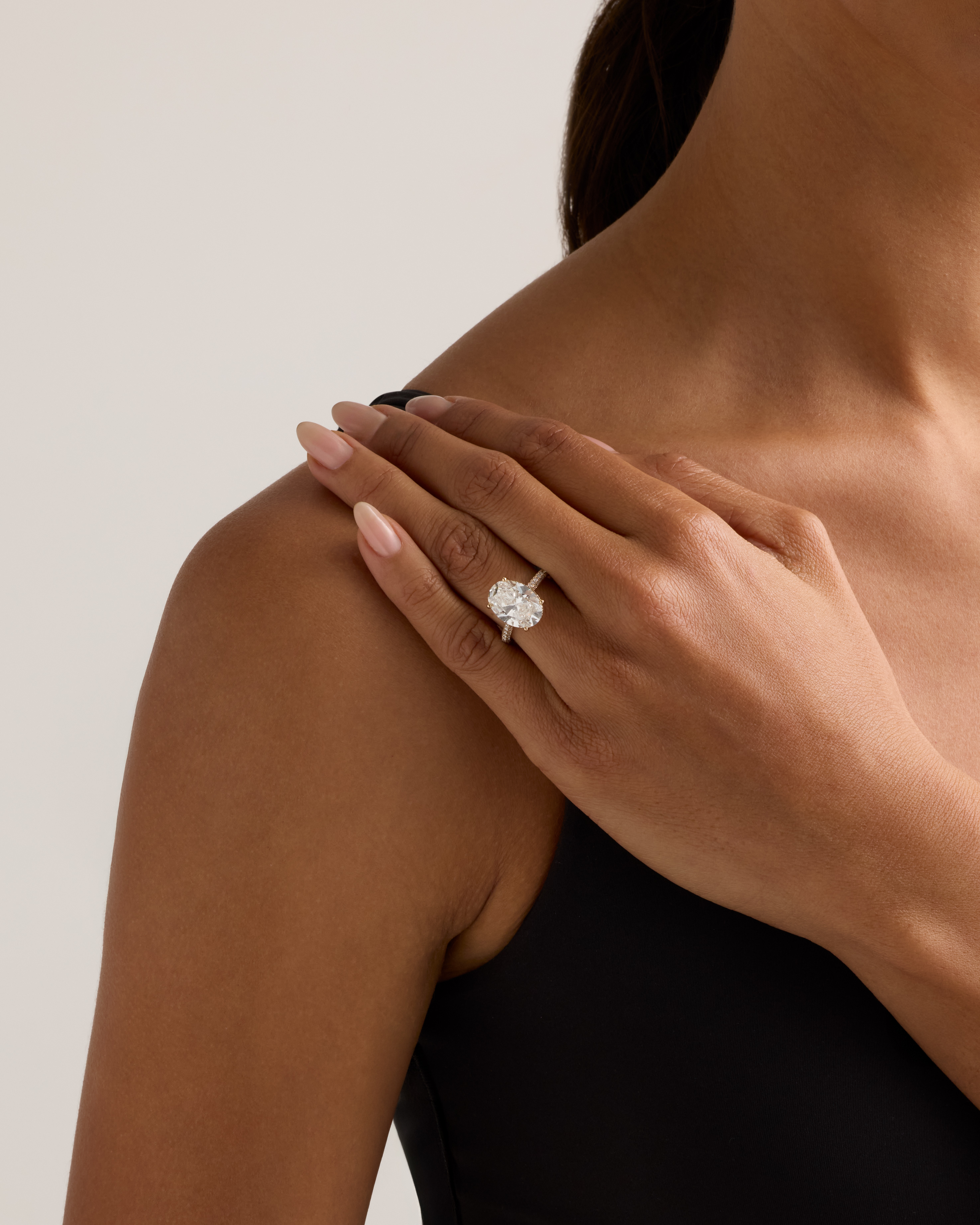 Lab Grown Diamond Round Eternity Band