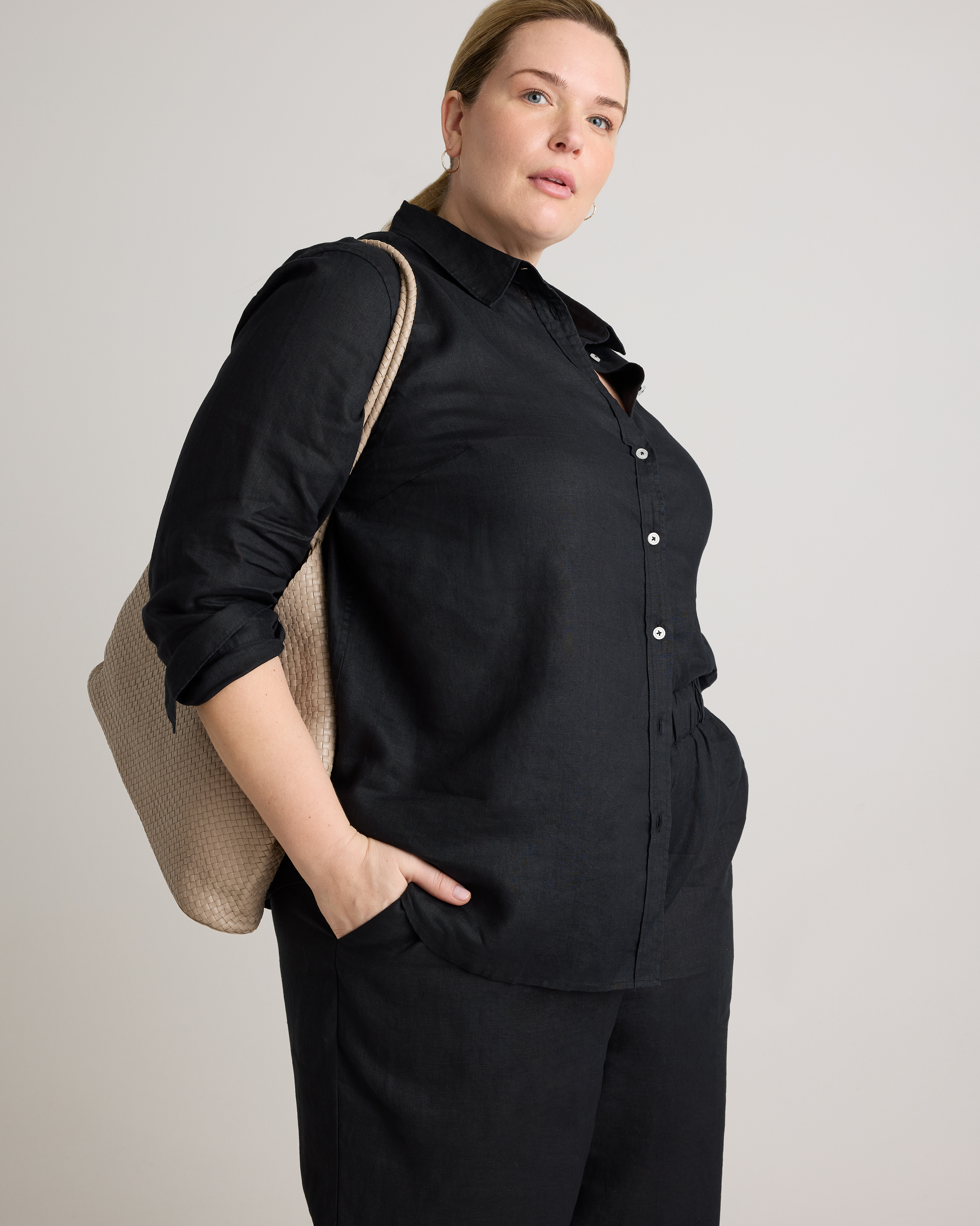 100% Organic Cotton Gauze Long Sleeve Shirt