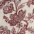 Brick Red Heirloom Floral