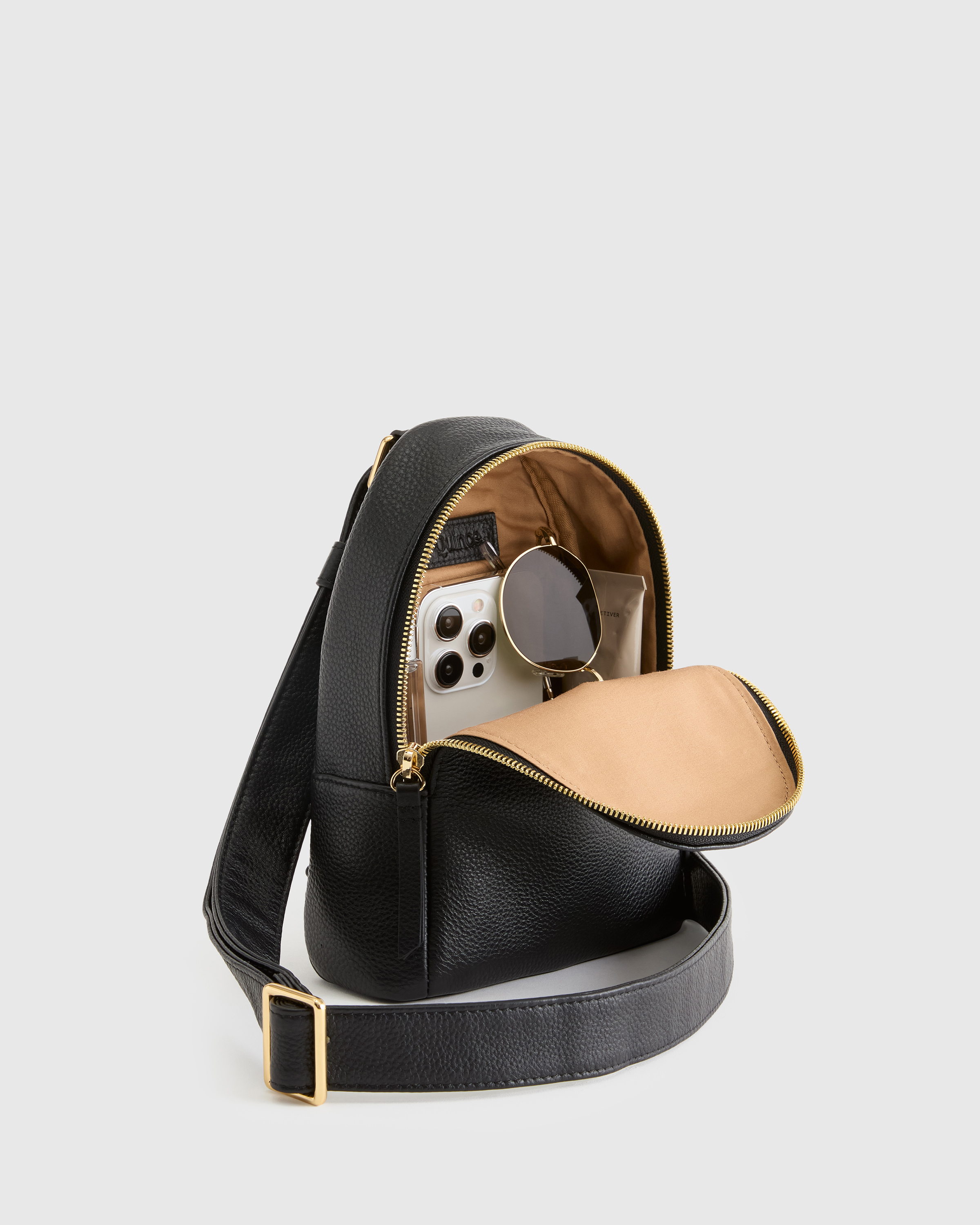 Italian Leather Sling Pack