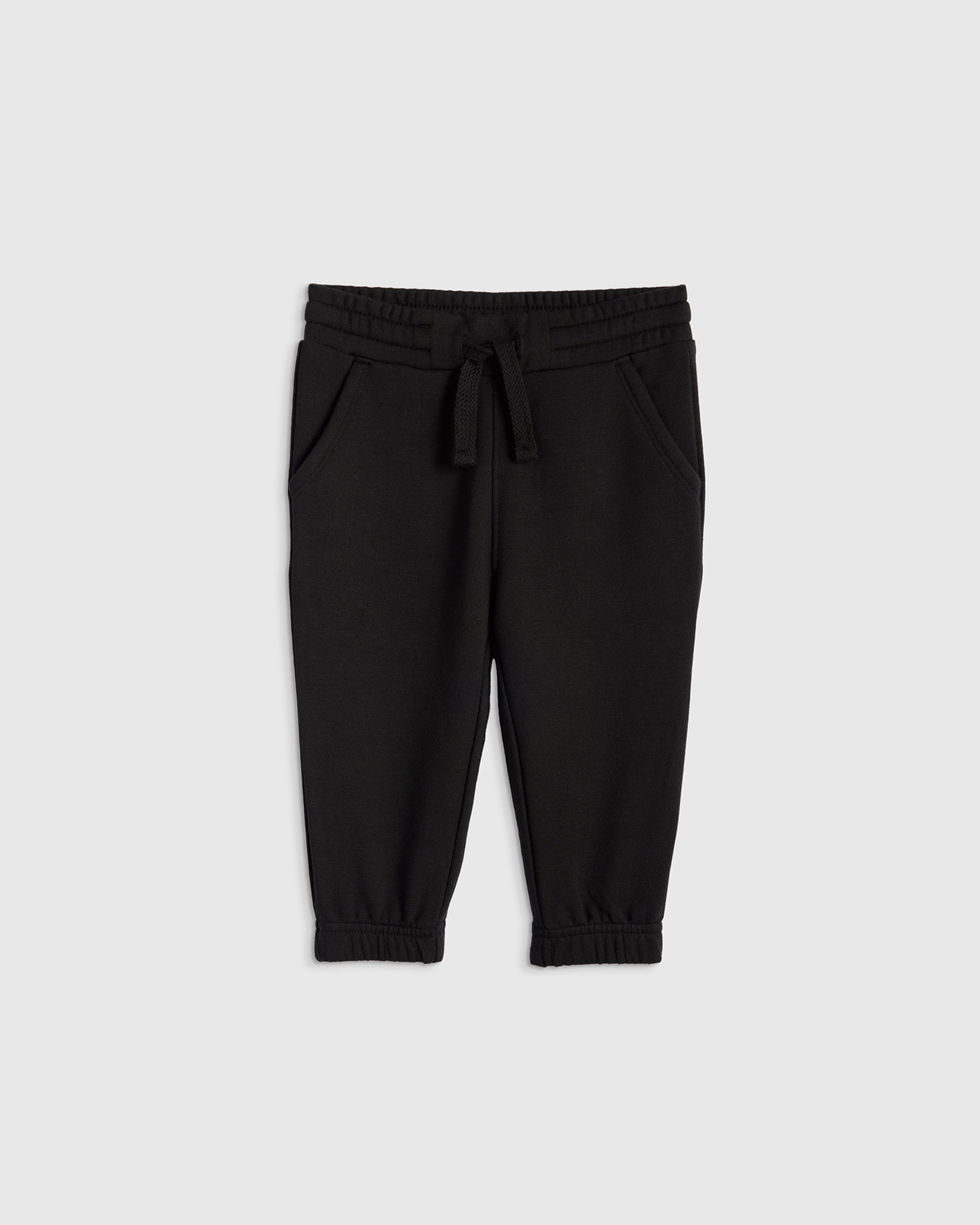 Black Jogger en molleton SuperSoft