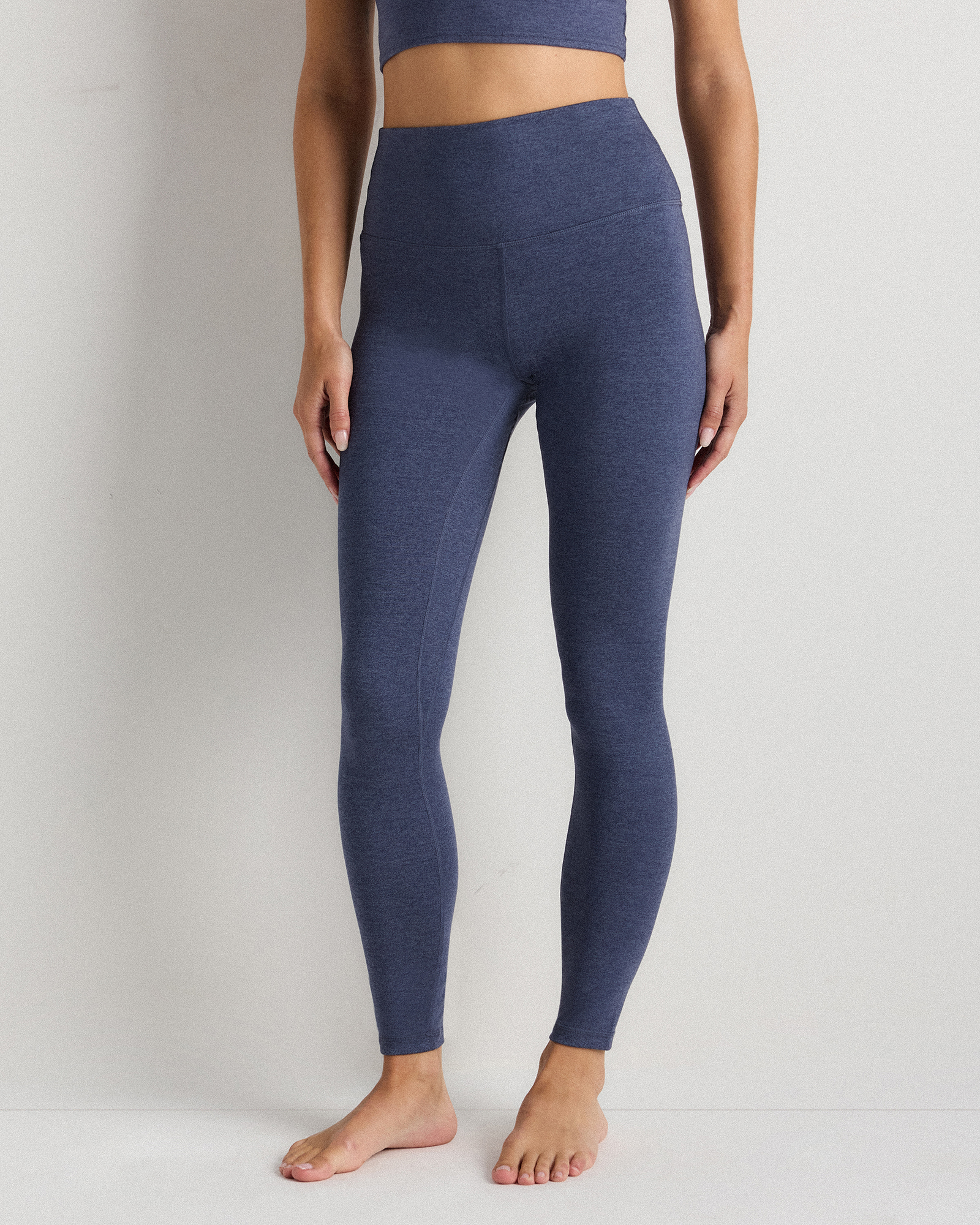Quince Women's Ultra-soft High-rise Pocket Legging In Blue
