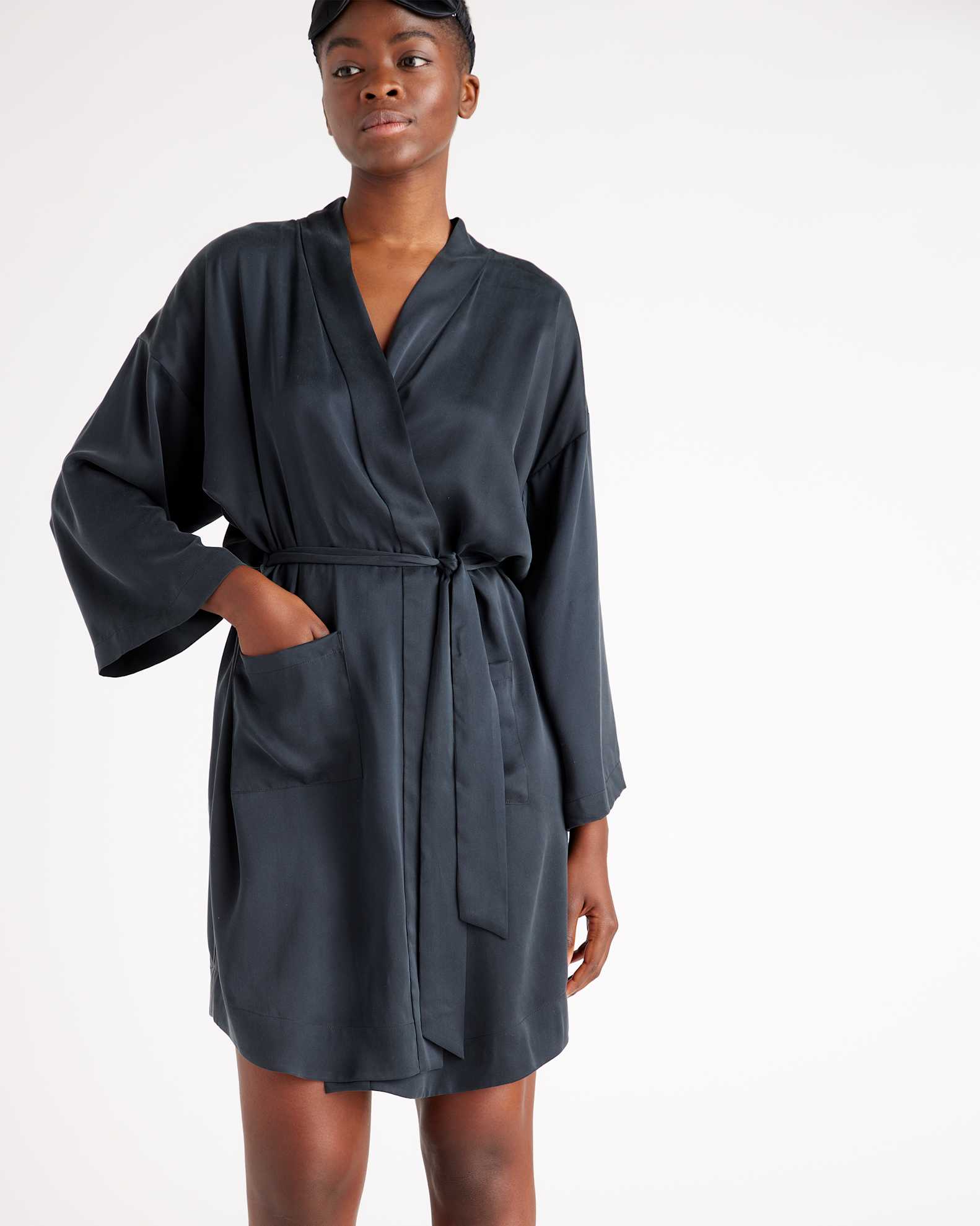 100% Washable Silk Robe