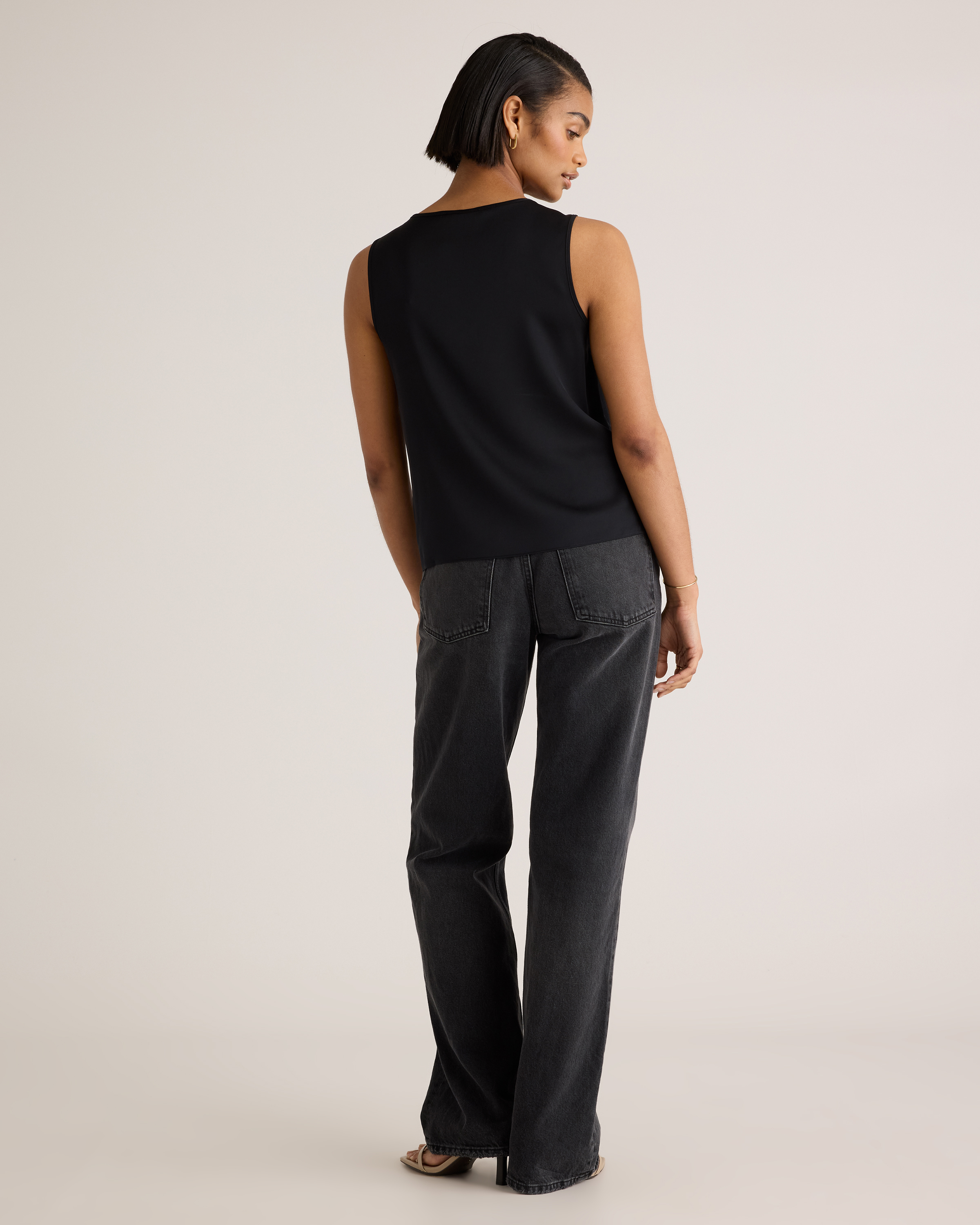 Washable Stretch Silk Tank