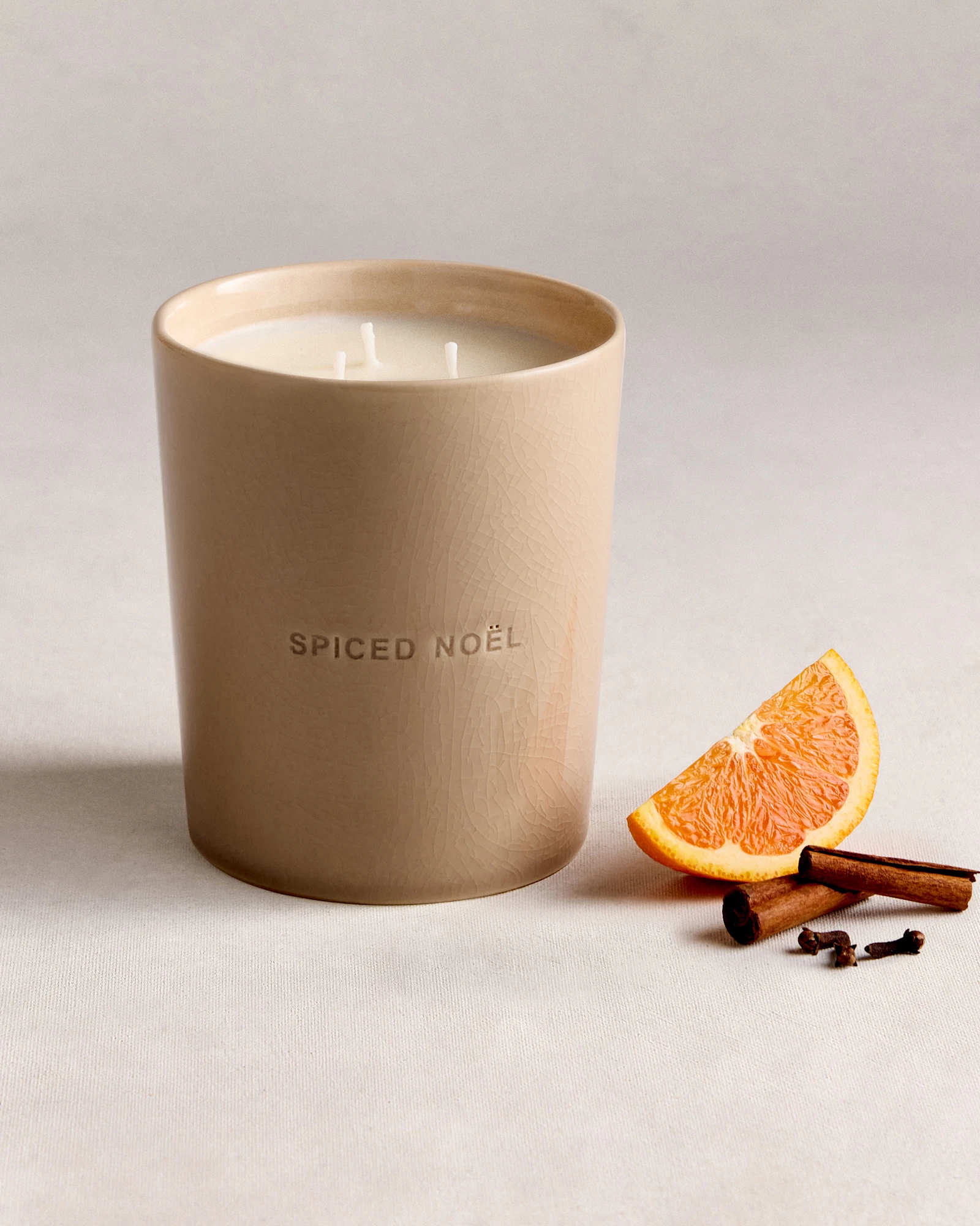 Spiced Noël 3-wick Candle