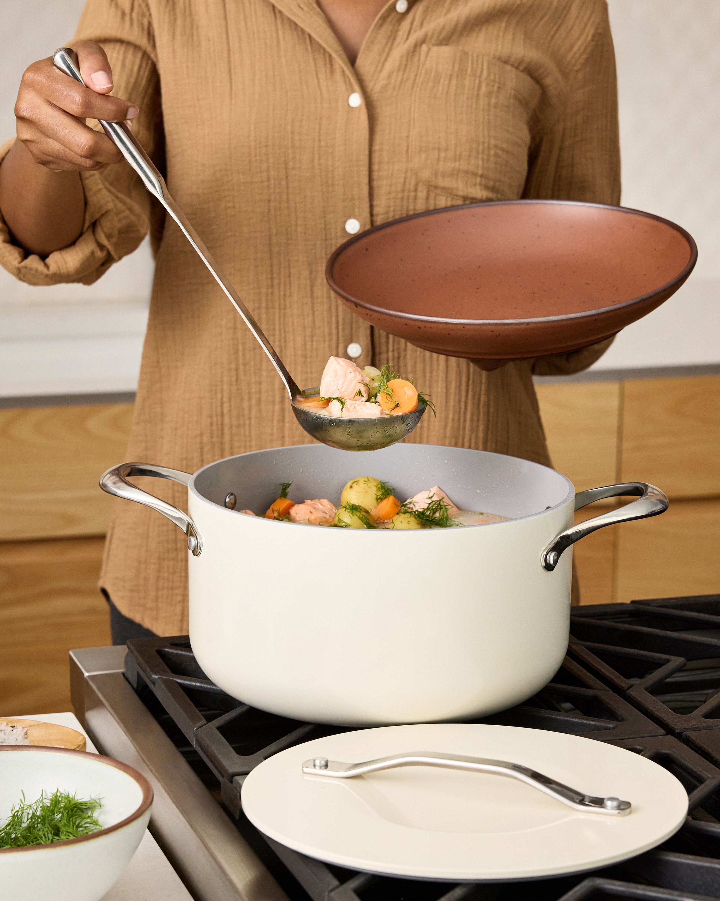 Quince Ceramic Nonstick Cookware Set - Thumbnail 5