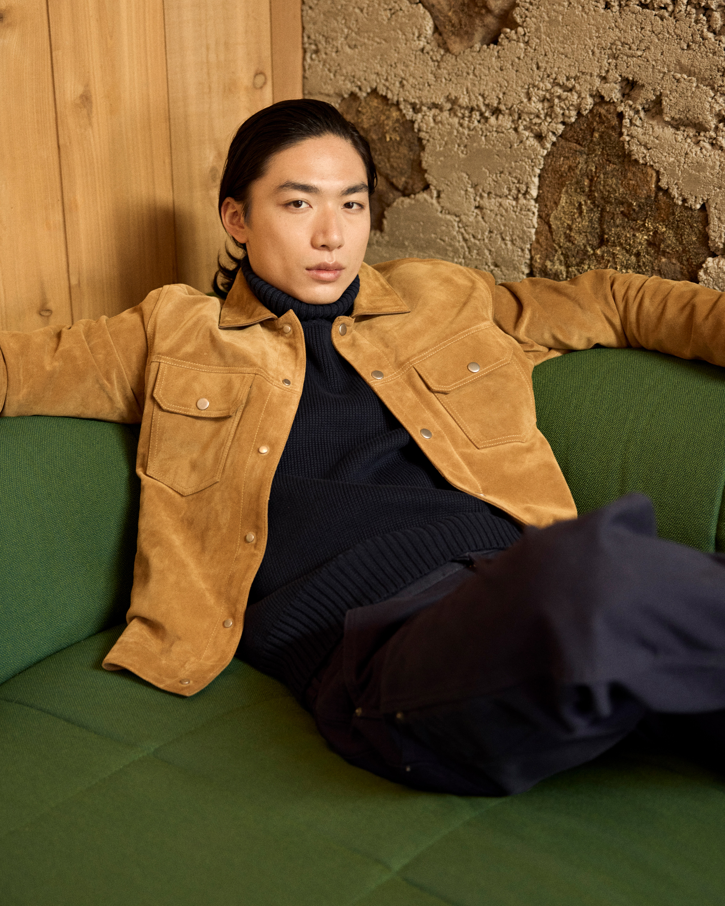 【nokcha】real suede rich jacket Ojai Goat Suede Jacket – Iron & Resin