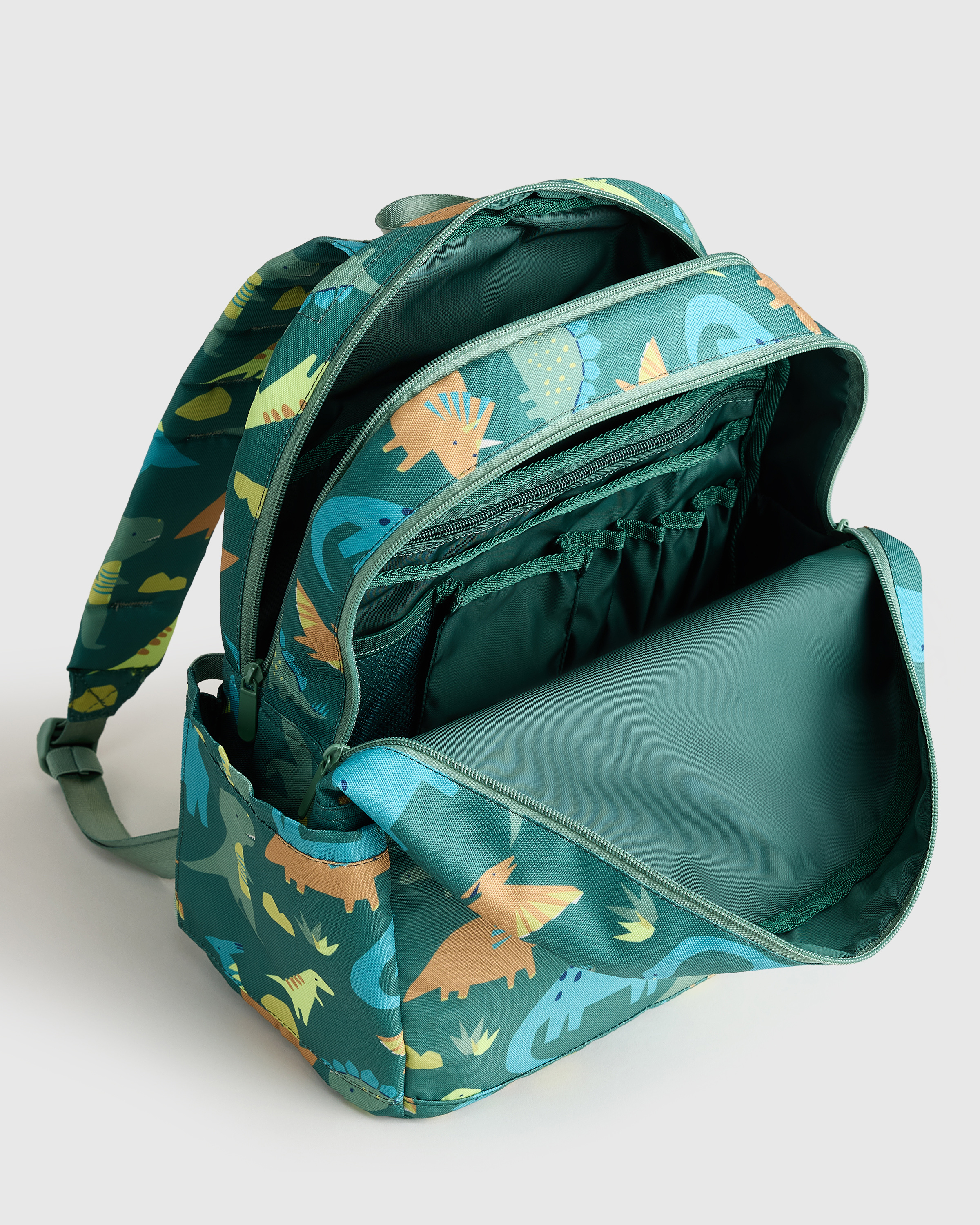 Recycled Double Pocket Backpack - Medium - thumbnail 10