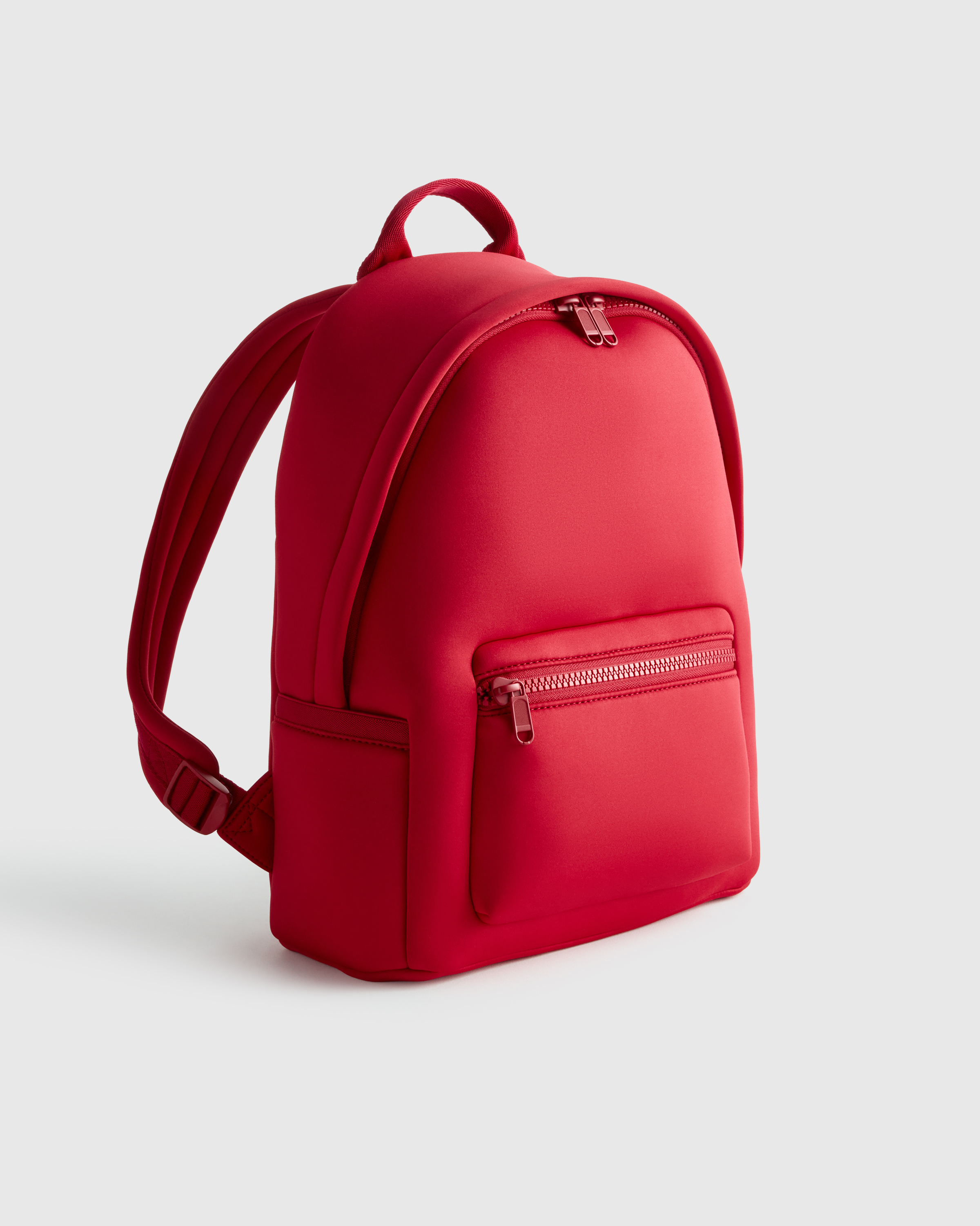 All-Day Neoprene Backpack in Ruby Red