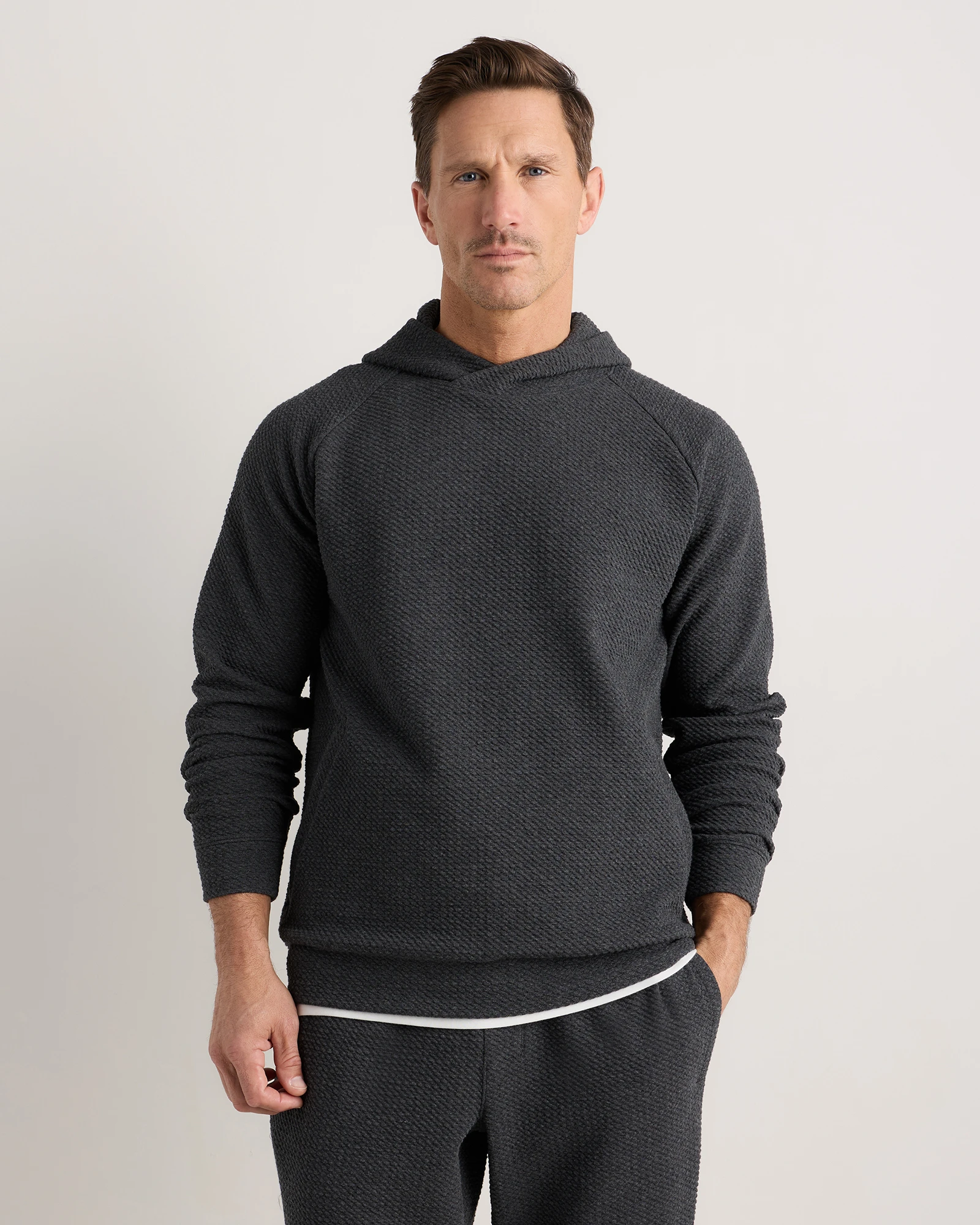 Waffle Knit Hoodie