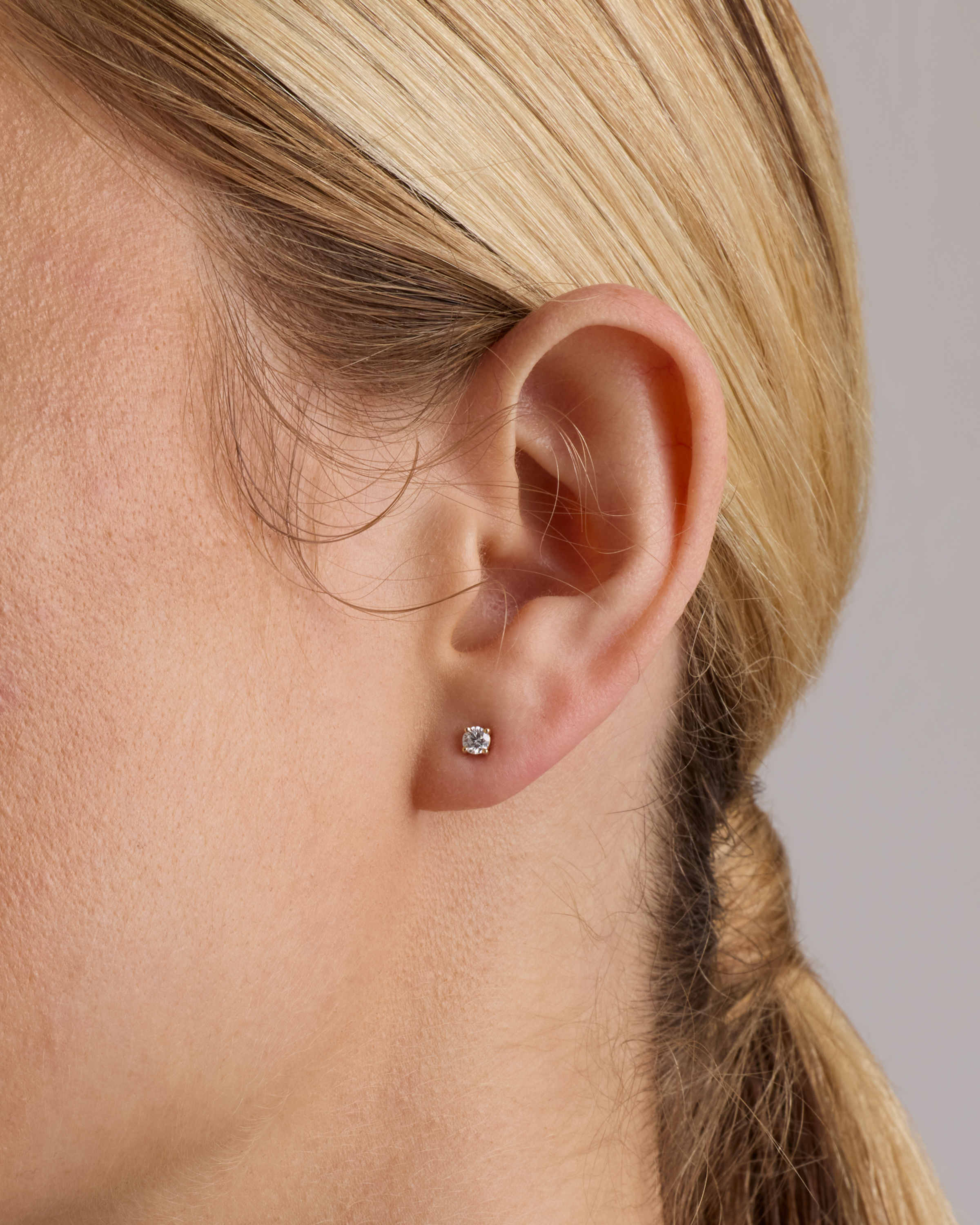 Boucles D'oreilles Griffes Plaqué Or 14k Avec Strass Et Cristal - Sans Nickel, 20 Pierres, 15mm, élégantes