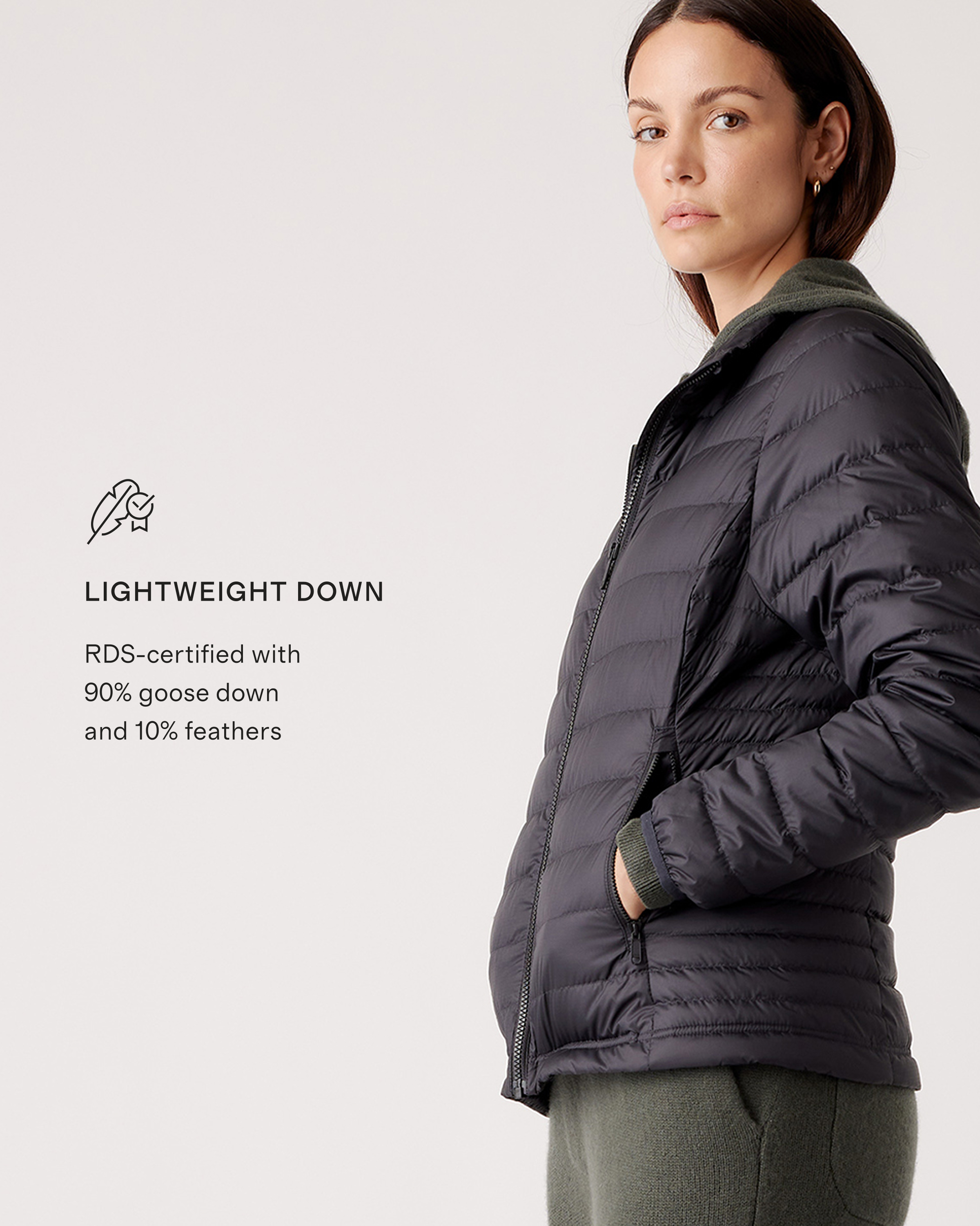 Lightweight Down Packable Puffer Jacket
