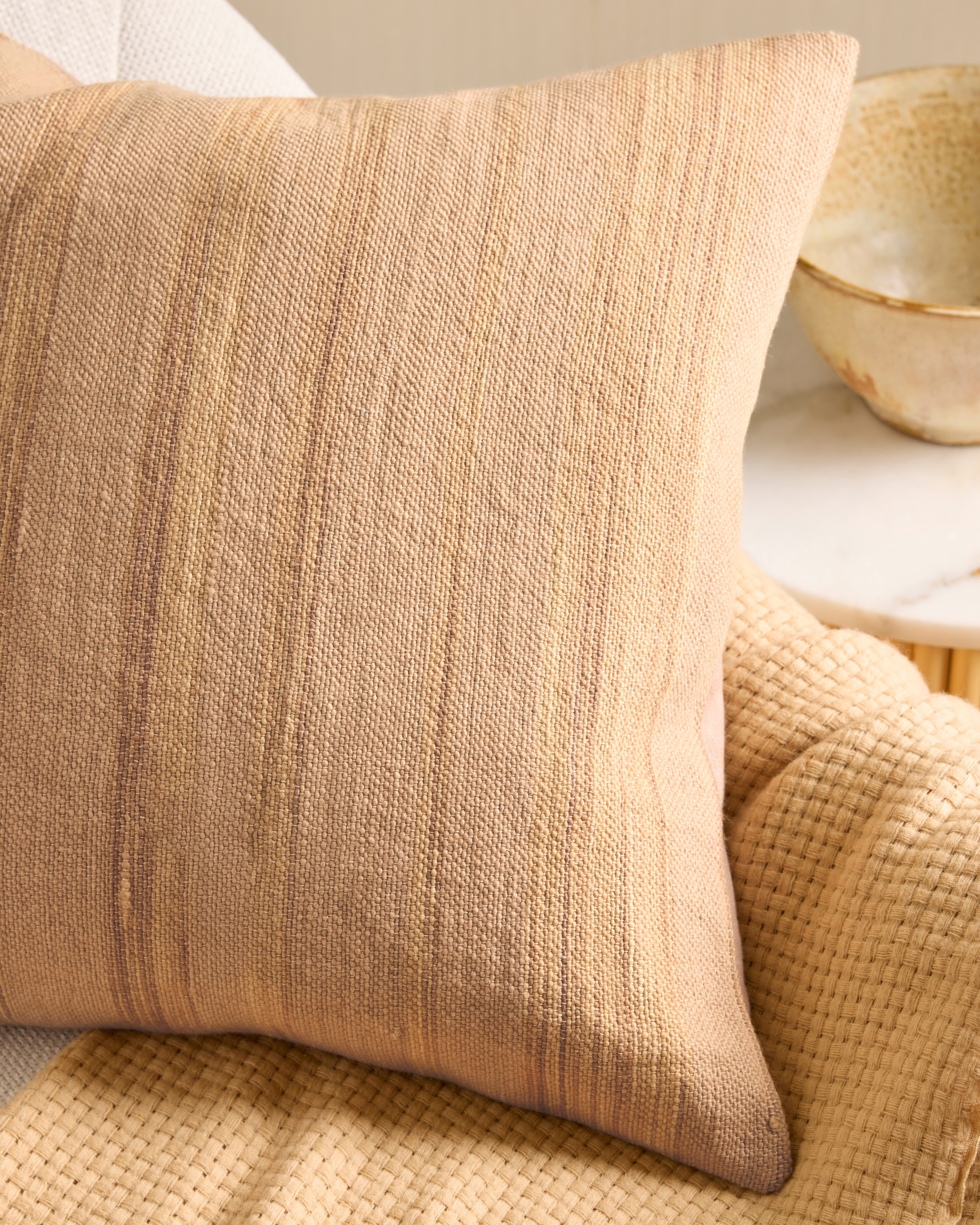 Melange Stripe Pillow Cover - thumbnail 3