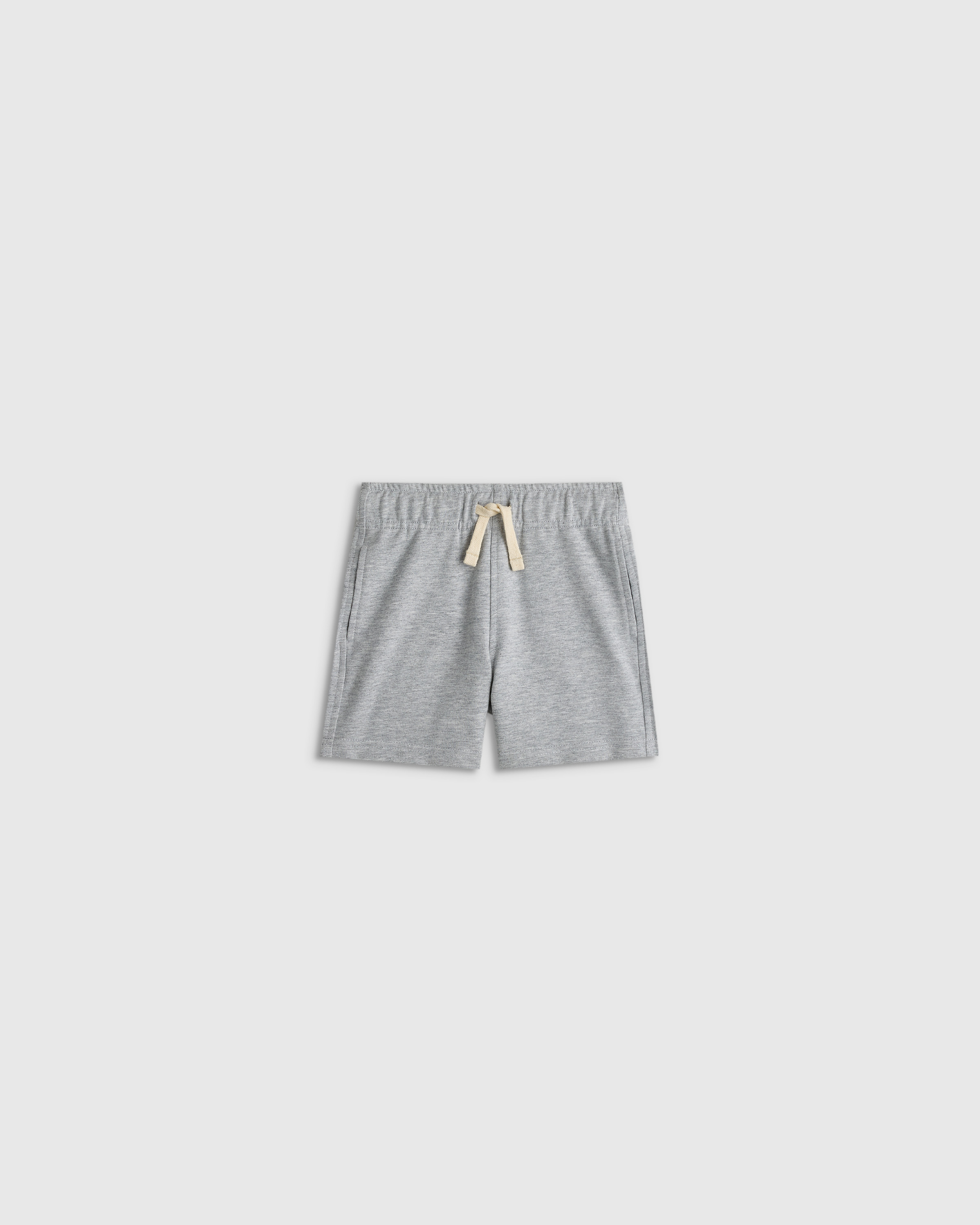 Heather Grey Organic Cotton French Terry Short