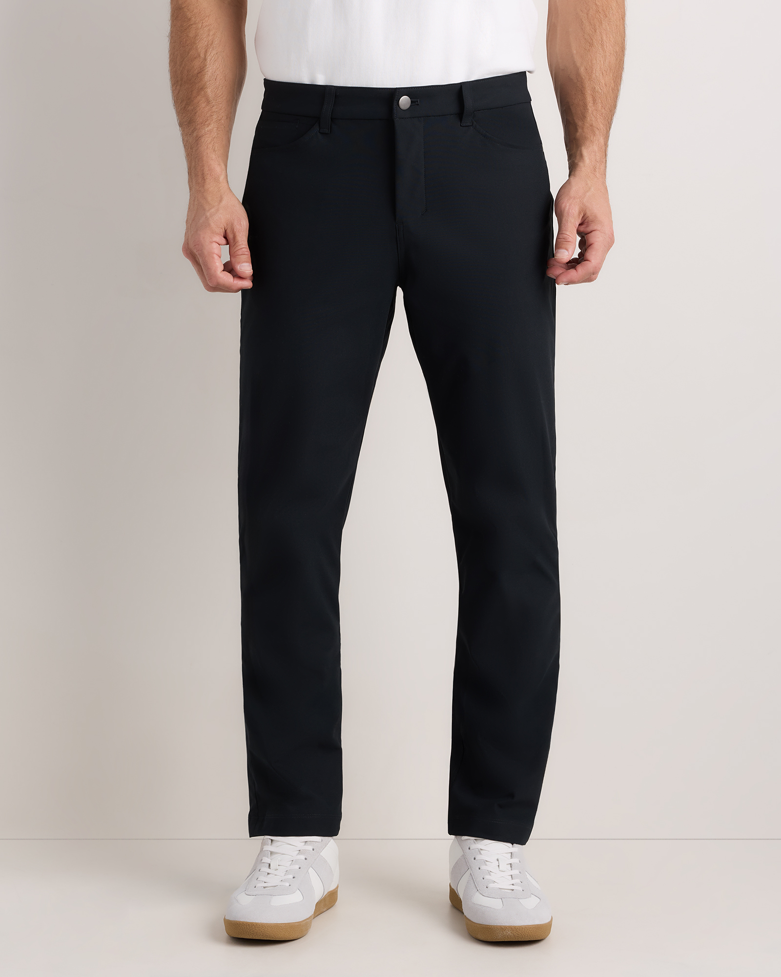 True Black Everyday 5-Pocket Tech Pants