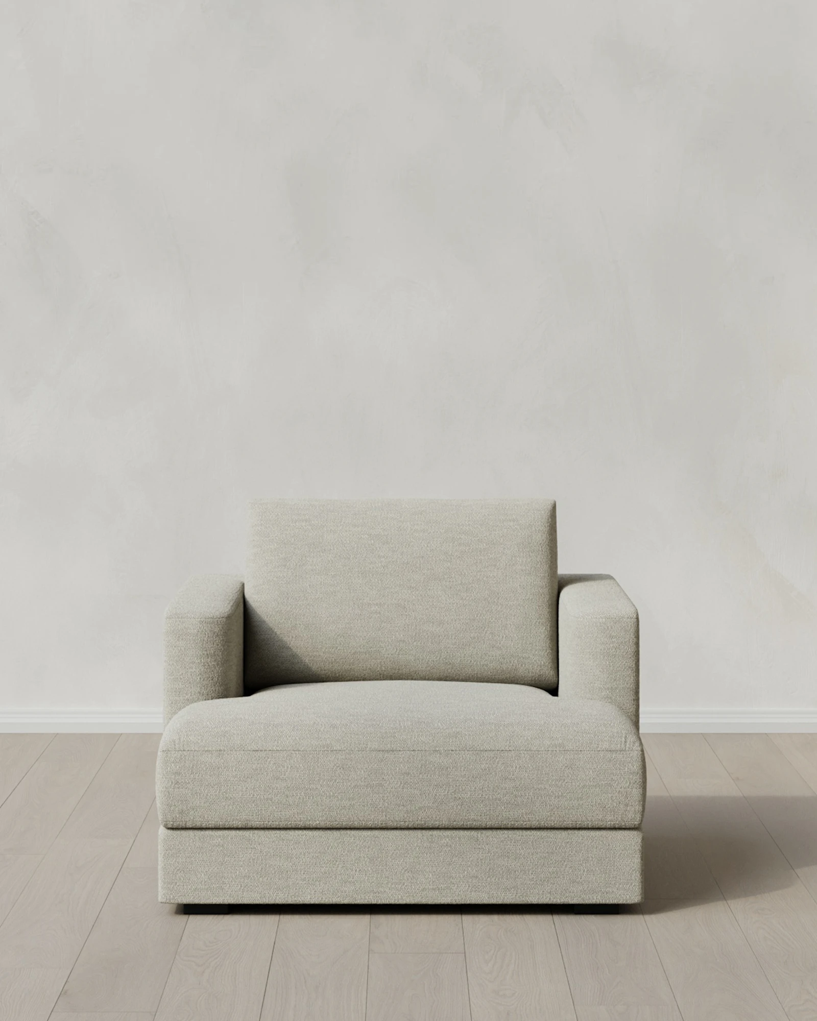 Sierra Performance Basketweave Curved Arm Accent Chair