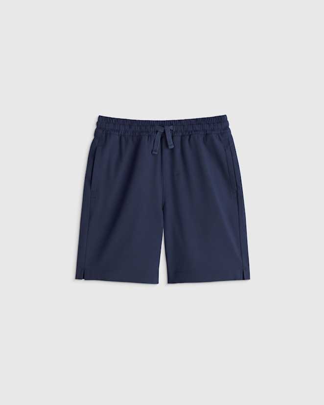 Navy Boys Performance Pull On Short