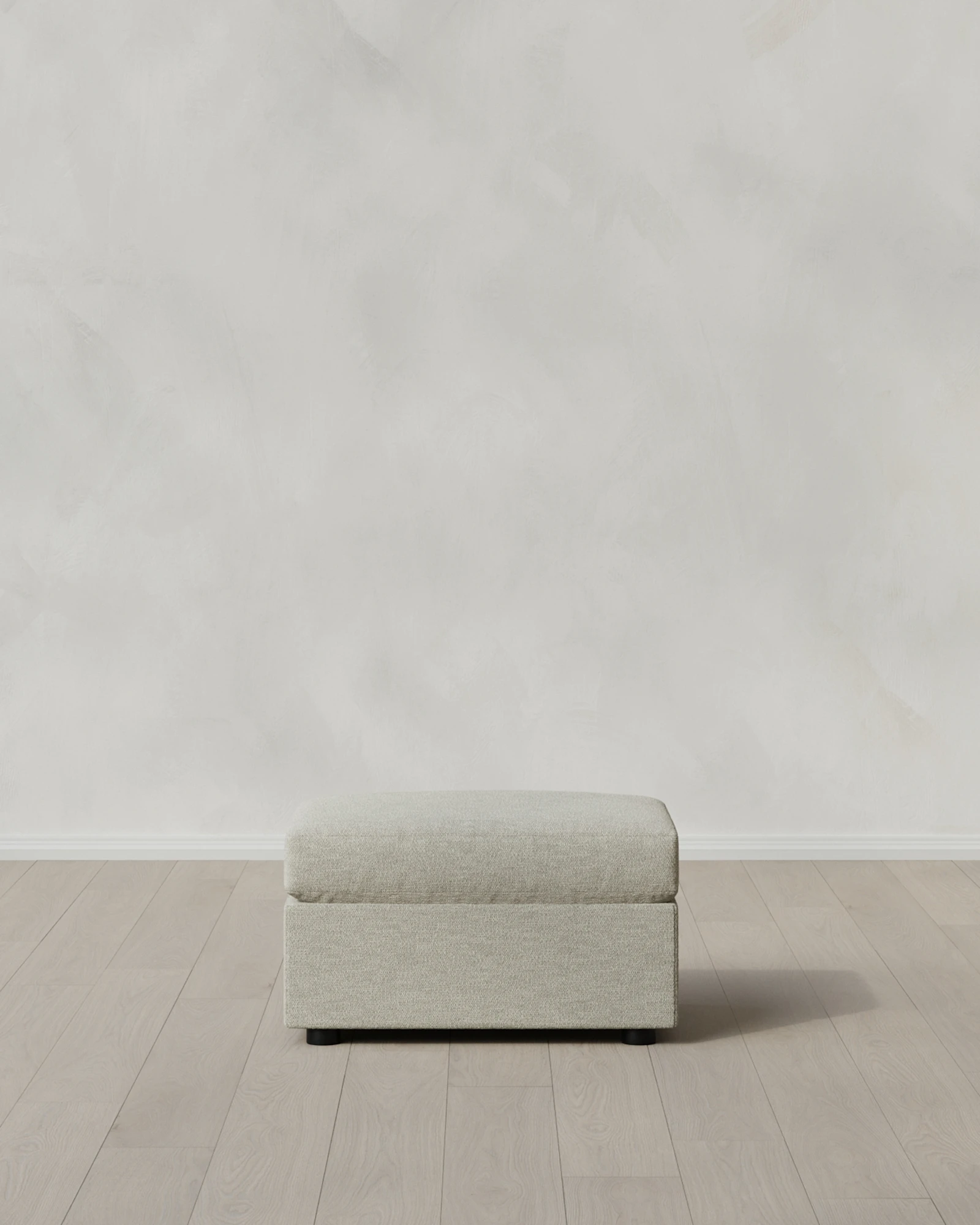 Brennan Performance Basketweave Ottoman
