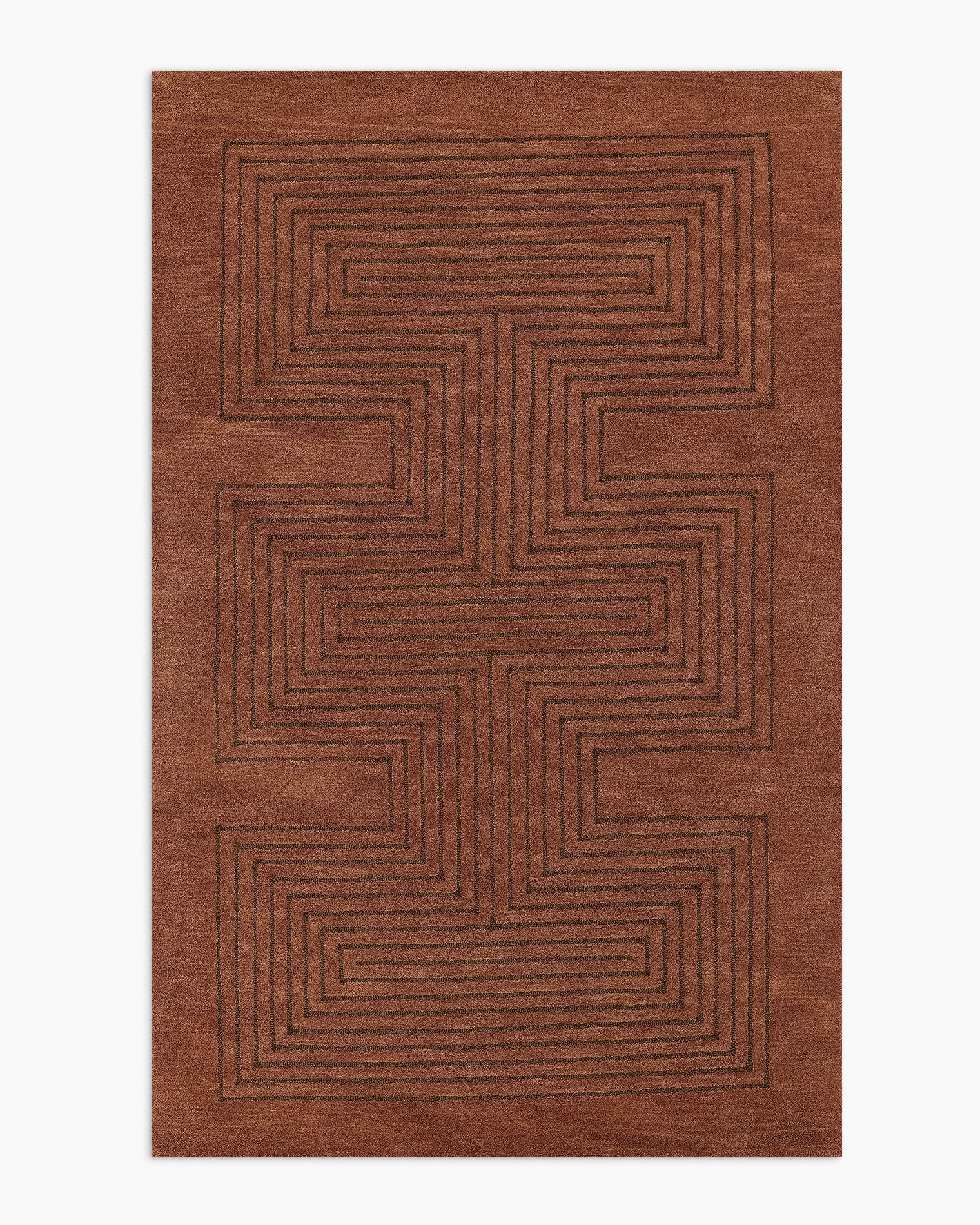 Copper Langdon Hand-Tufted Wool Rug