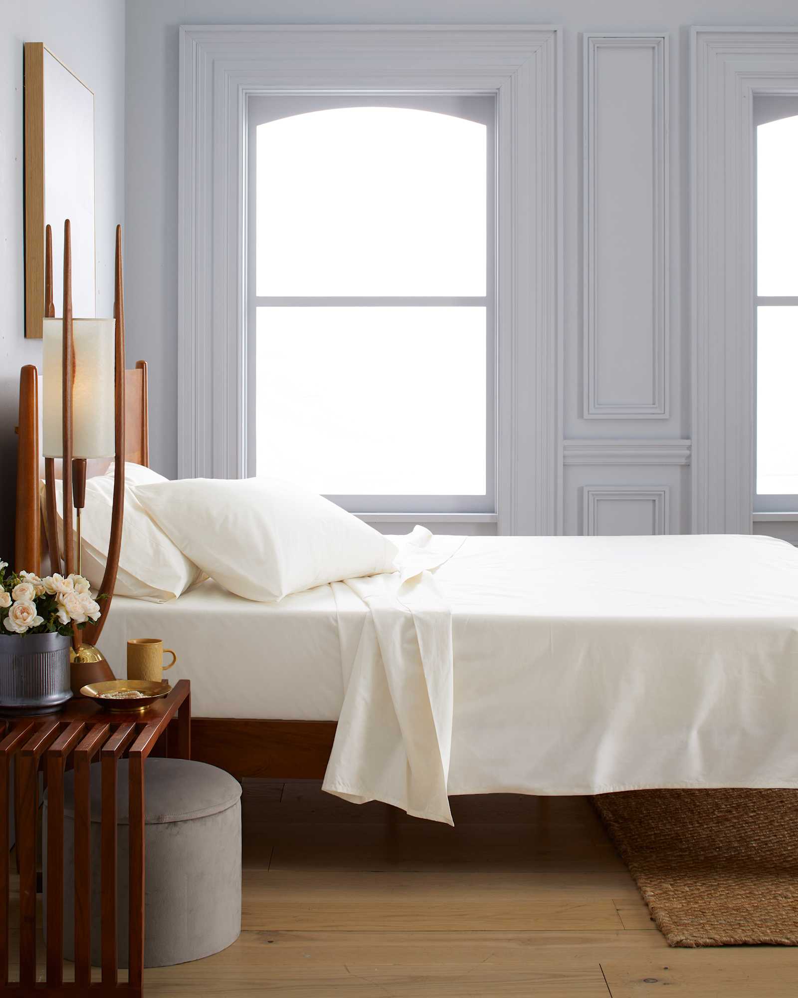 PercaleSheetSet White 178