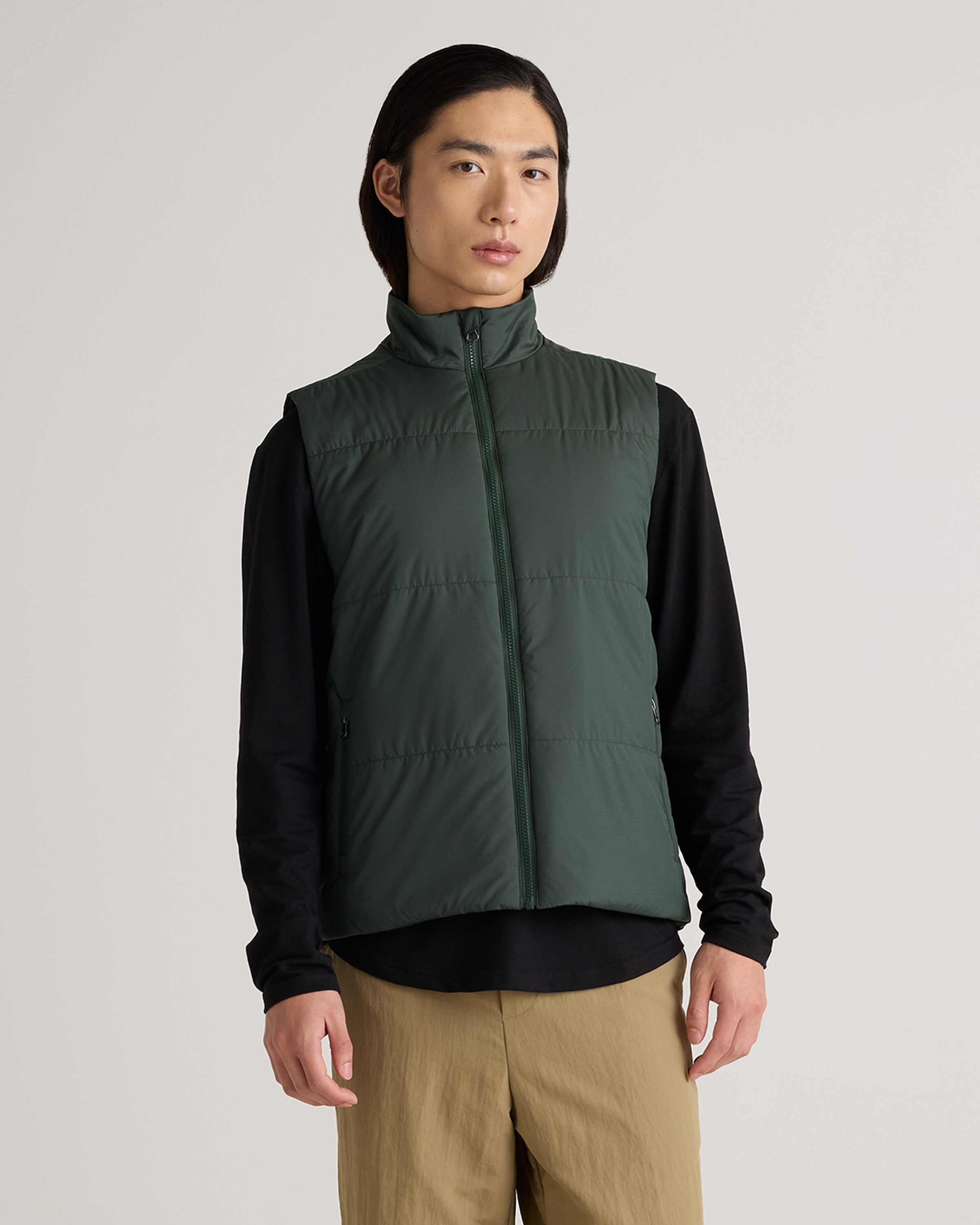Verdant Pine Hybrid Insulated Lightweight Vest