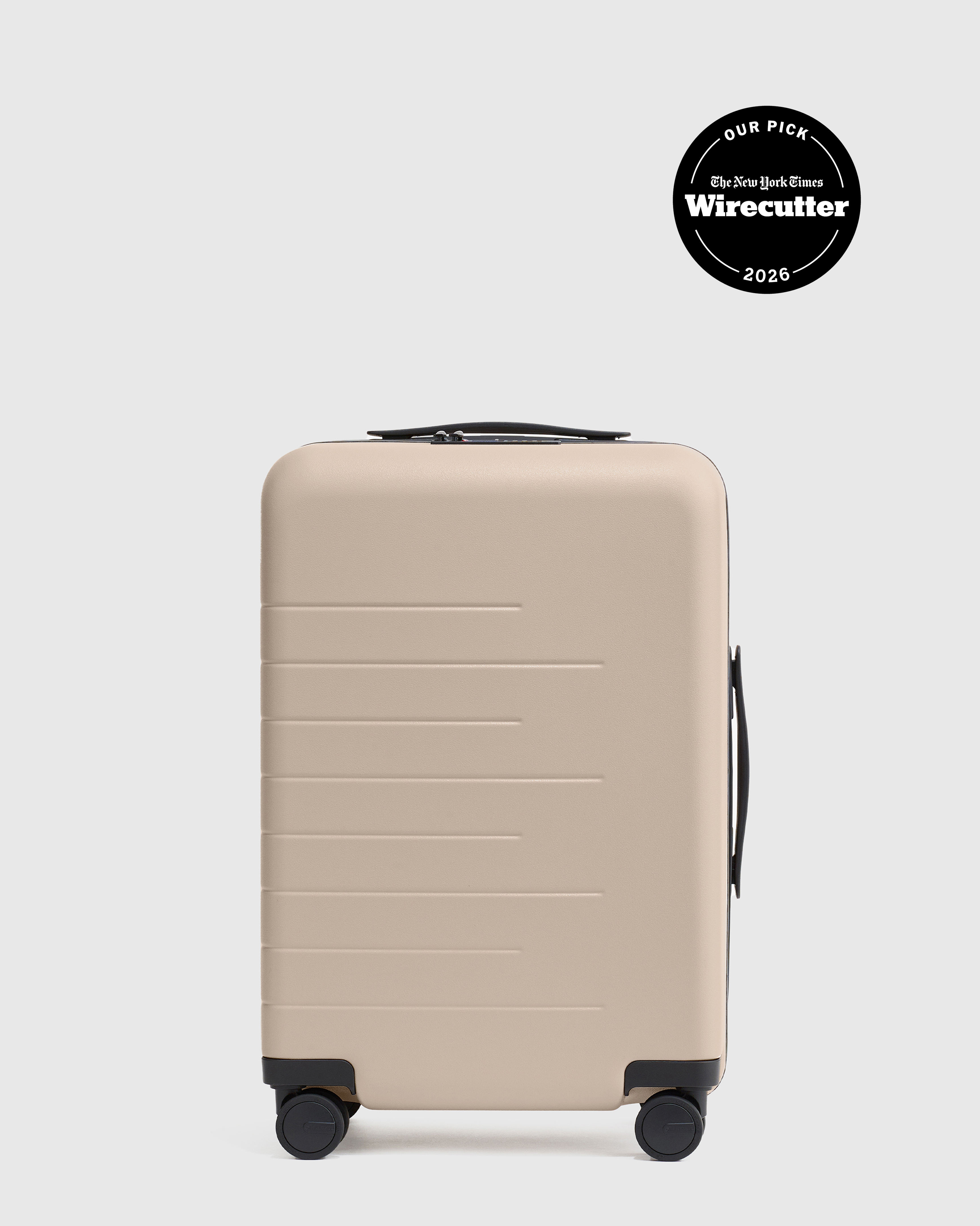 Tan Carry-On Suitcase