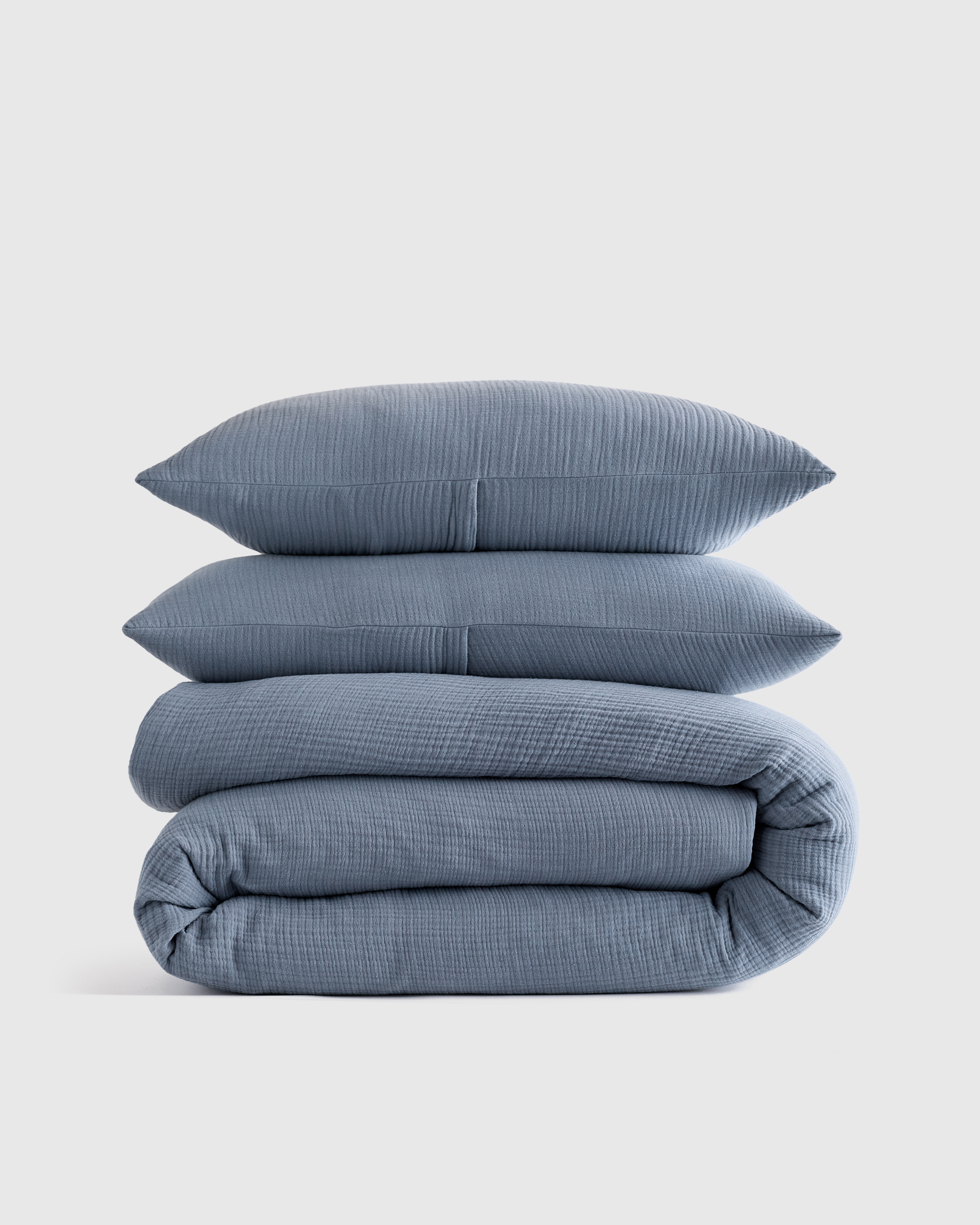 Mineral Organic Airy Gauze Duvet Cover Set