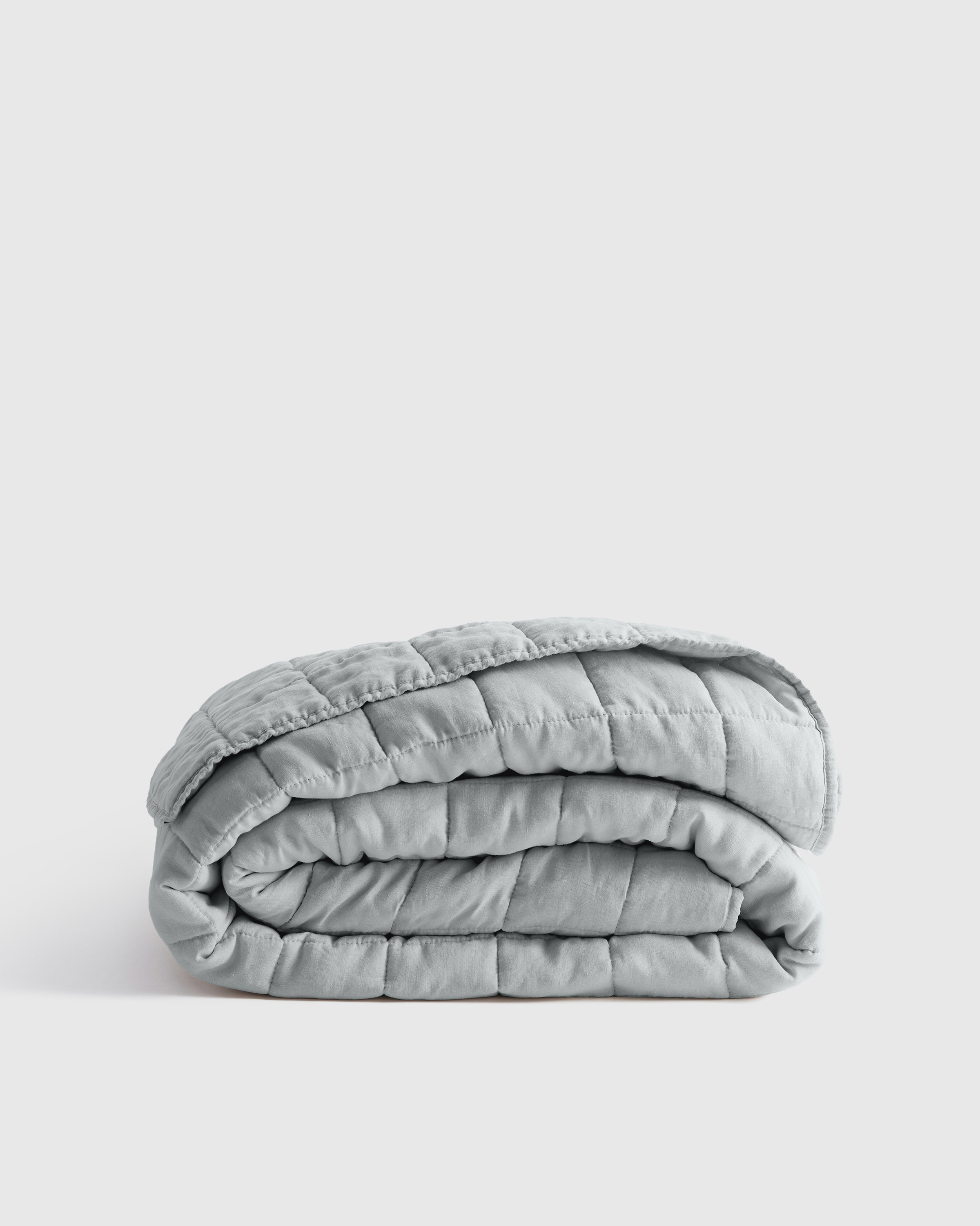 Mist European Linen Box Quilt