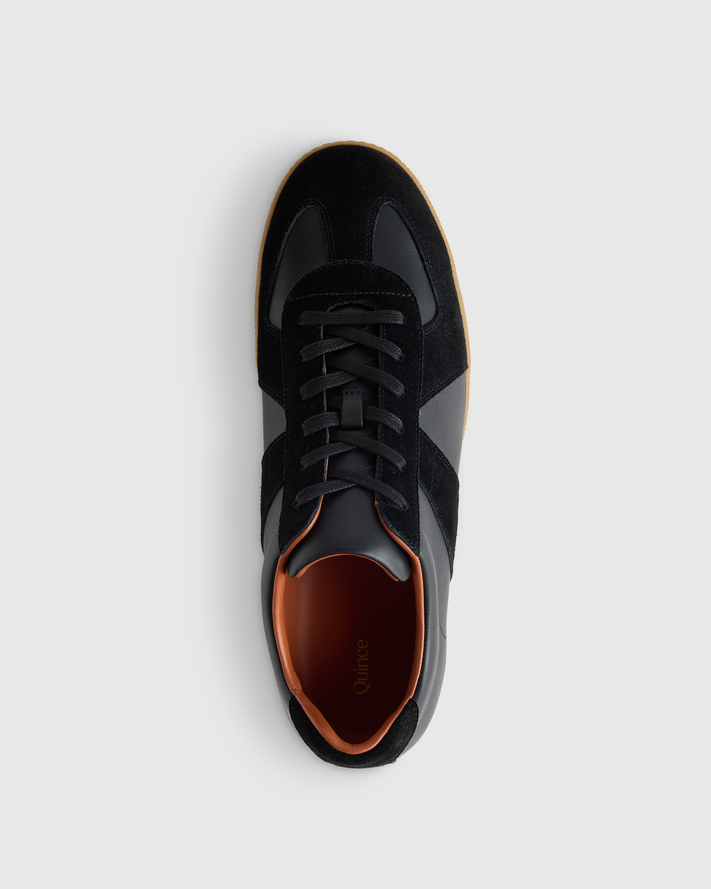 Italian Leather & Suede Lifestyle Trainer Men main image 2