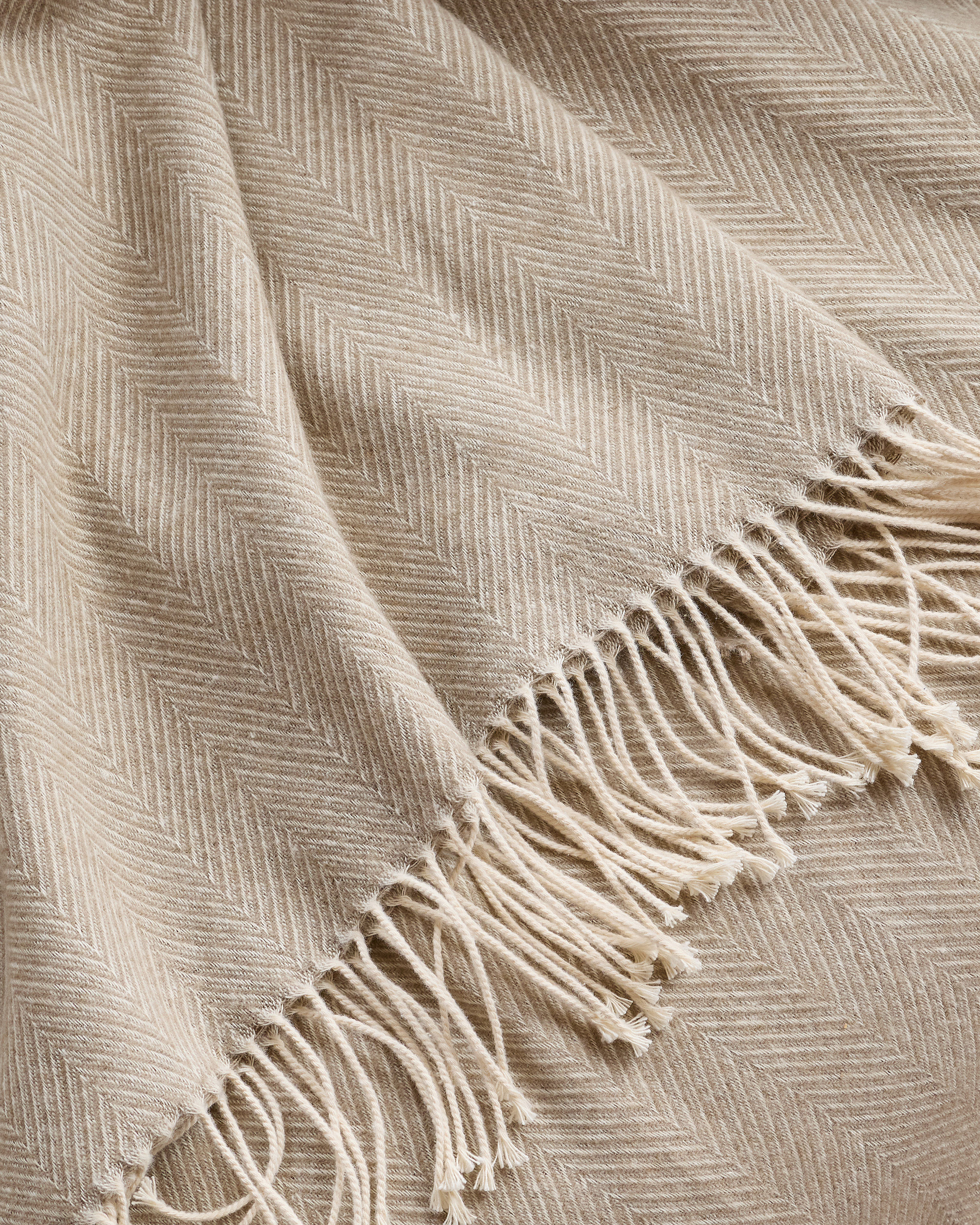 Quince Herringbone Throw