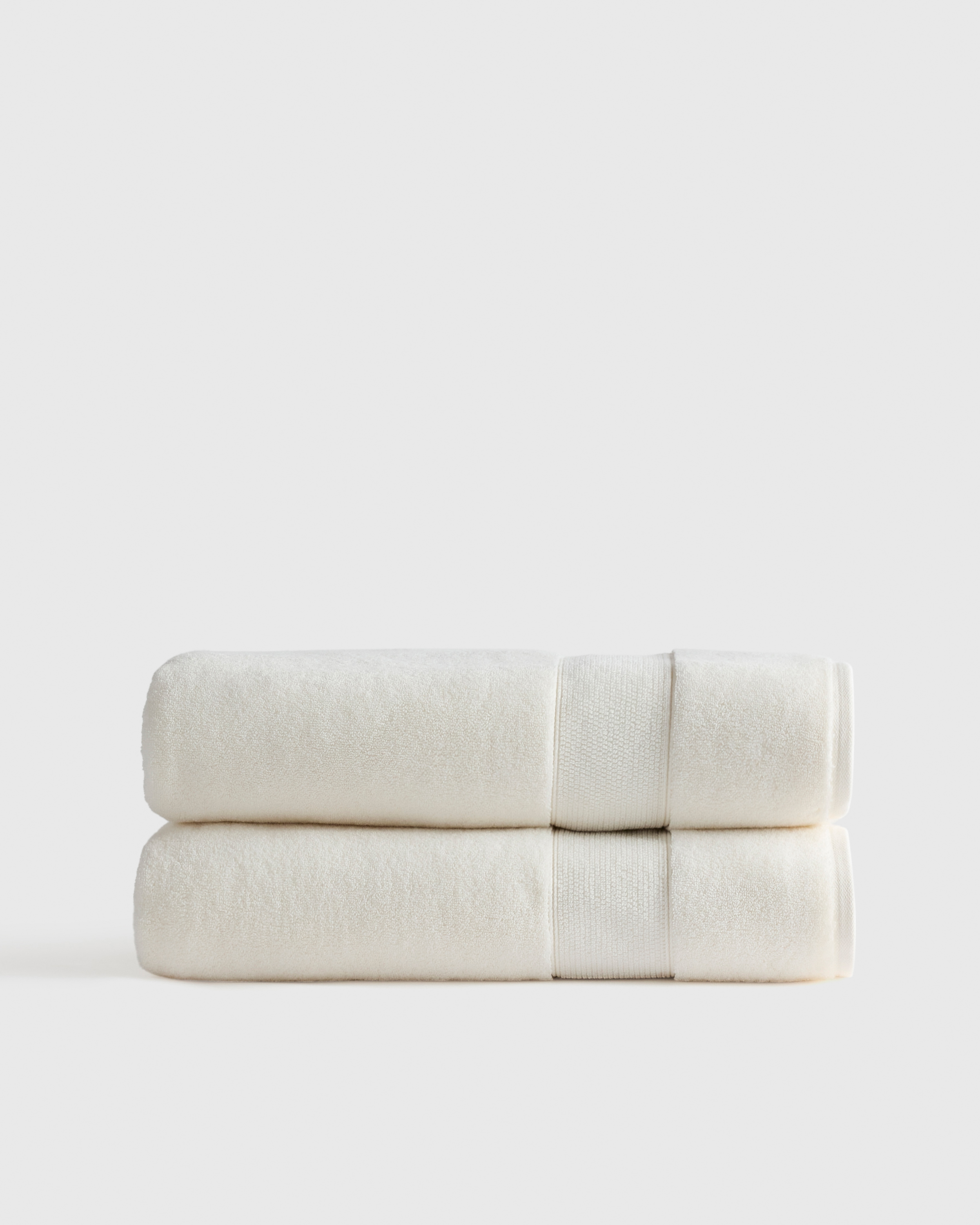 Ivory Classic Organic Turkish Cotton Bath Sheet (Set of 2)