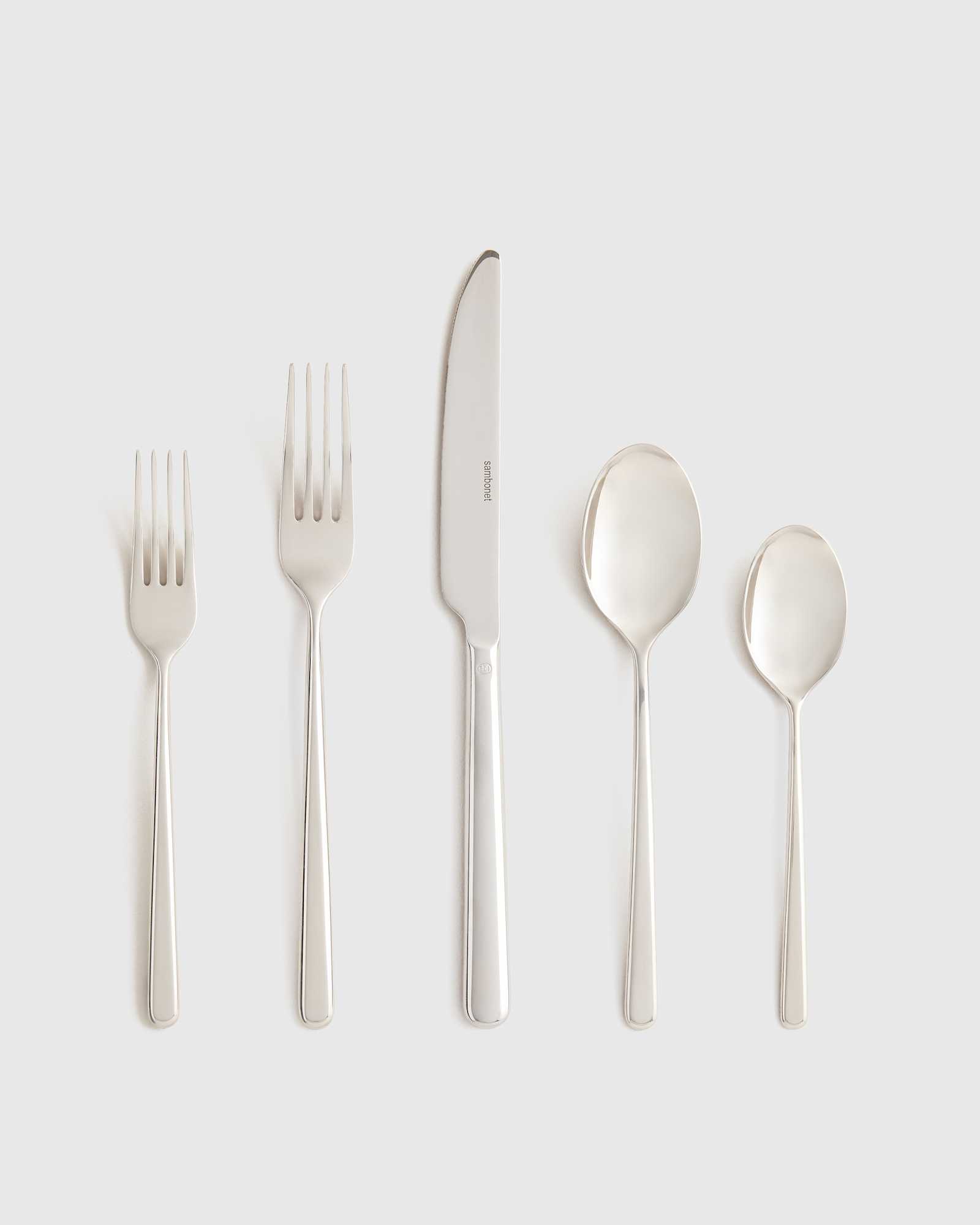 Gia Minimalist 20 Piece Flatware Set