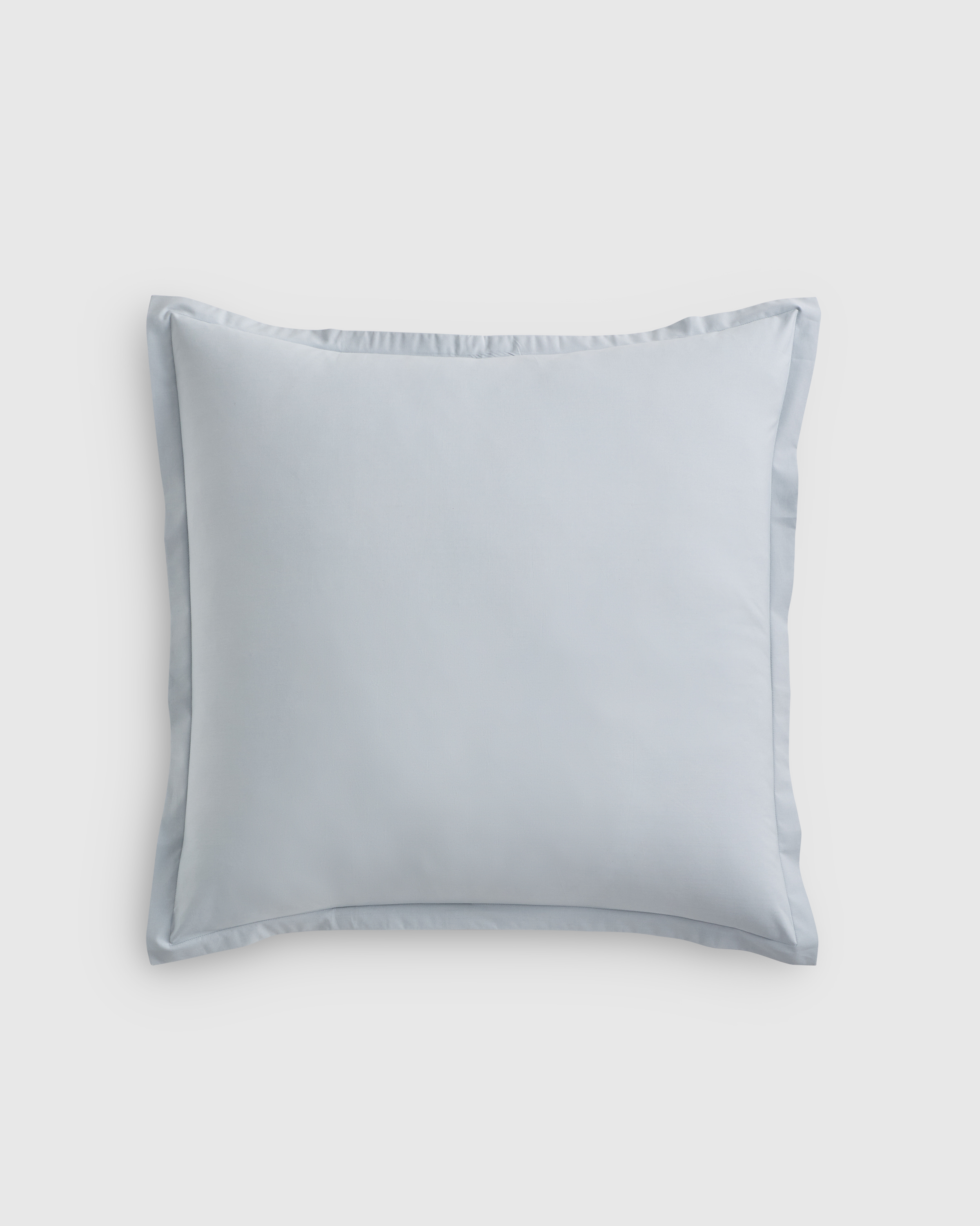 Sky Blue Organic Crisp Percale taie européenne