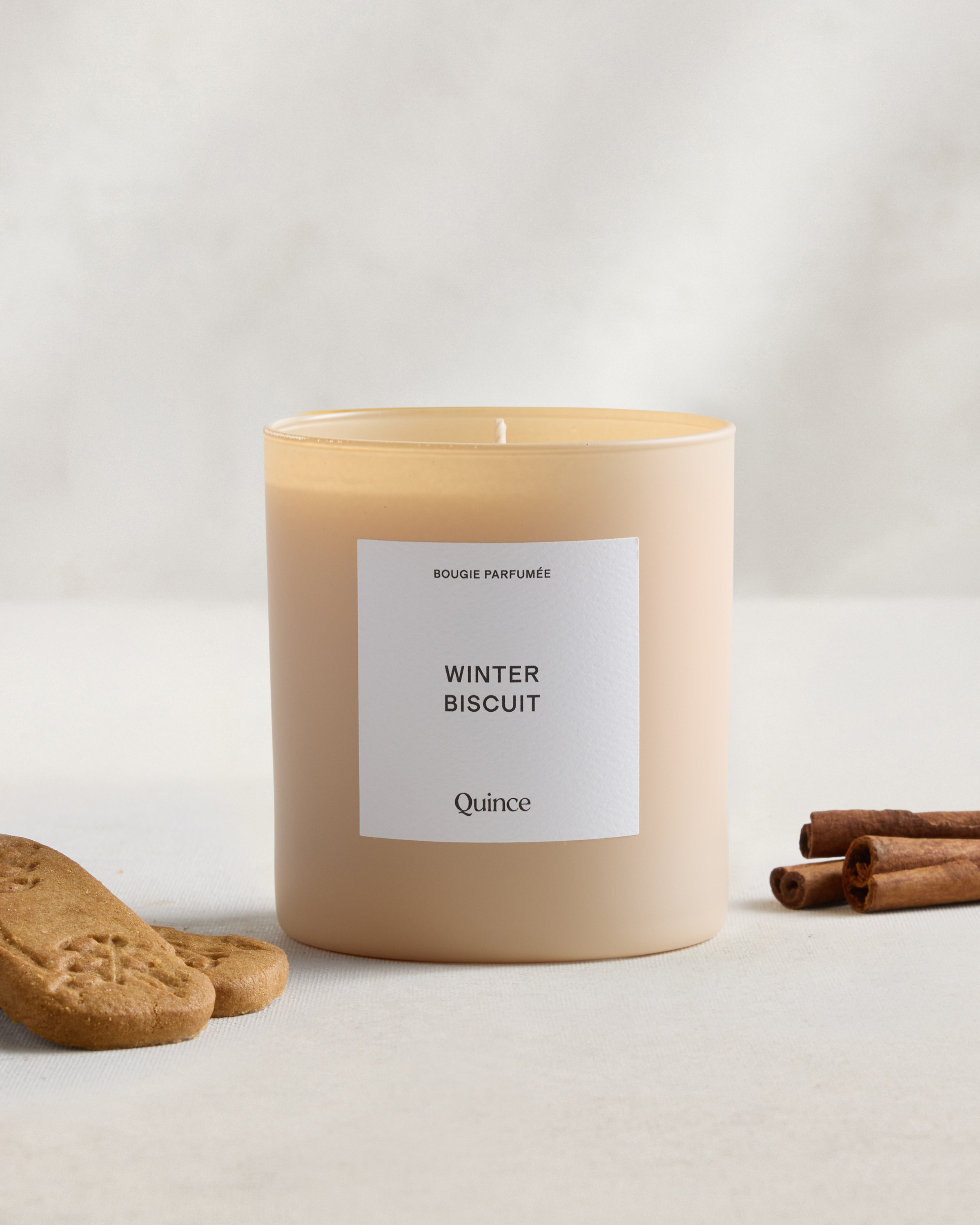No Color Winter Biscuit Candle