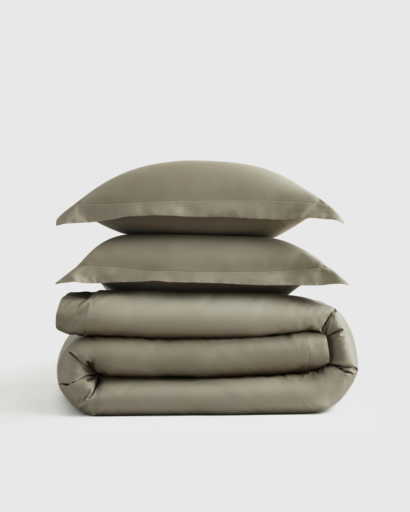 Signature Giza Cotton Sateen Duvet Cover Set - Full/Queen