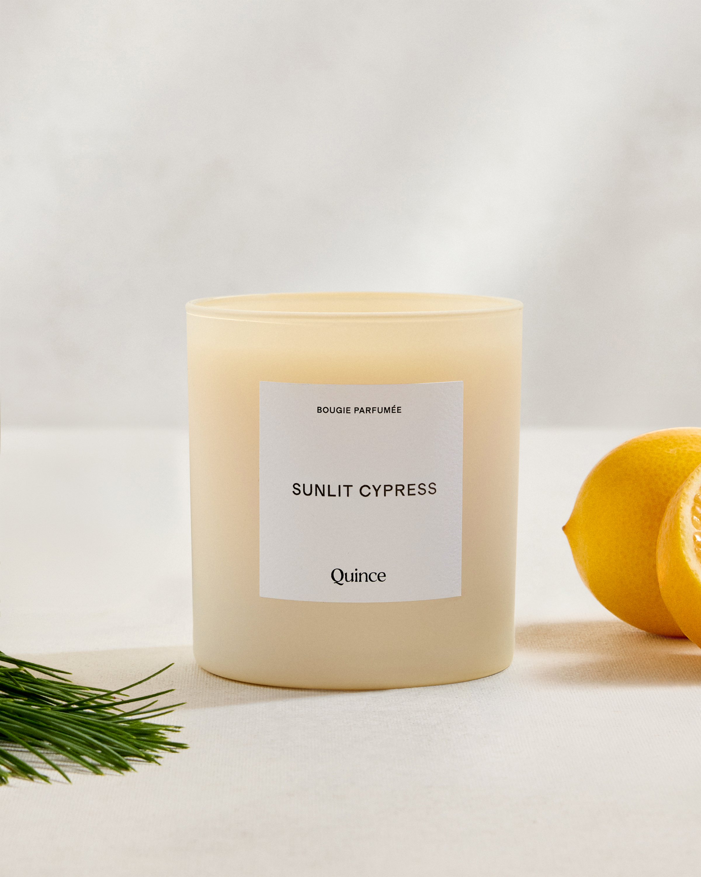 No Color Sunlit Cypress Candle