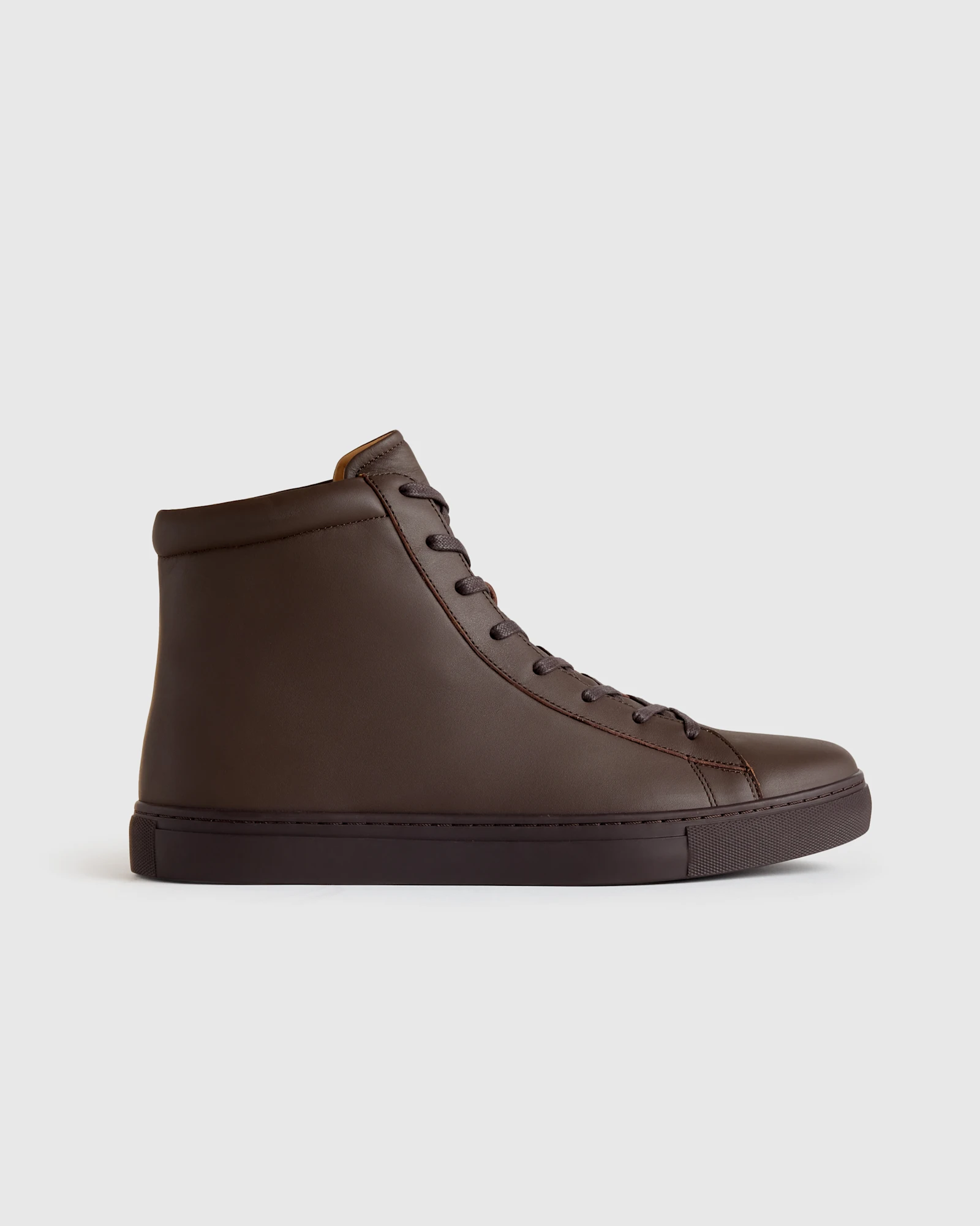 Italian Leather High Top Everyday Sneaker