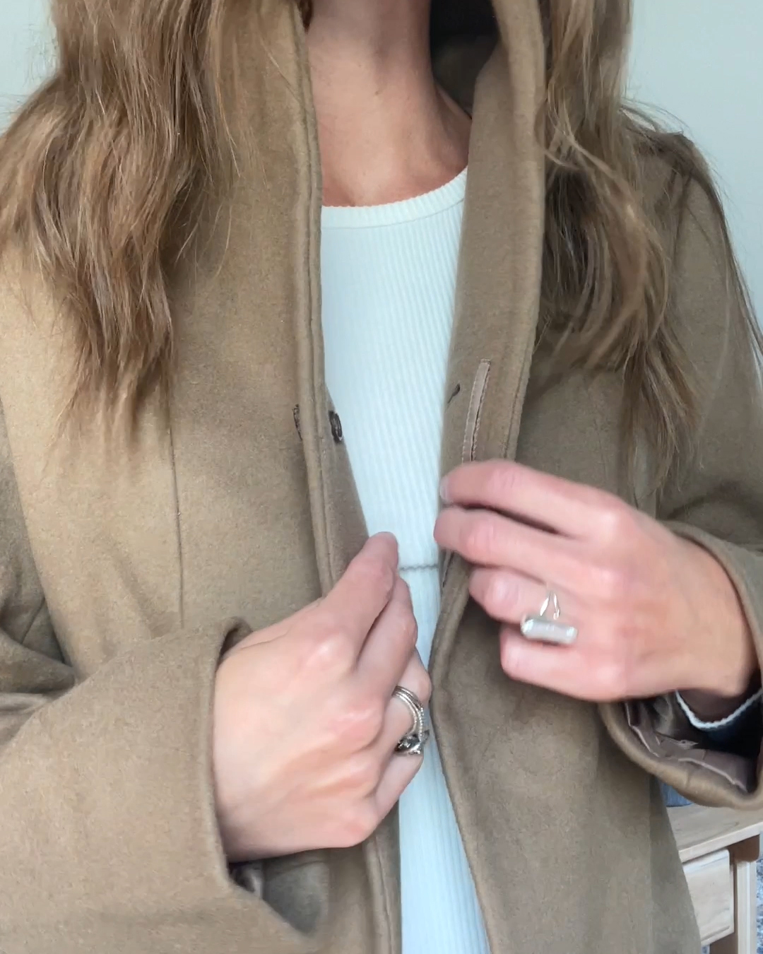 ジャケット・アウター Off-White Made in Italy virgin wool coat Off-White Virgin Wool Jacket by Maximilian Davis on Sale