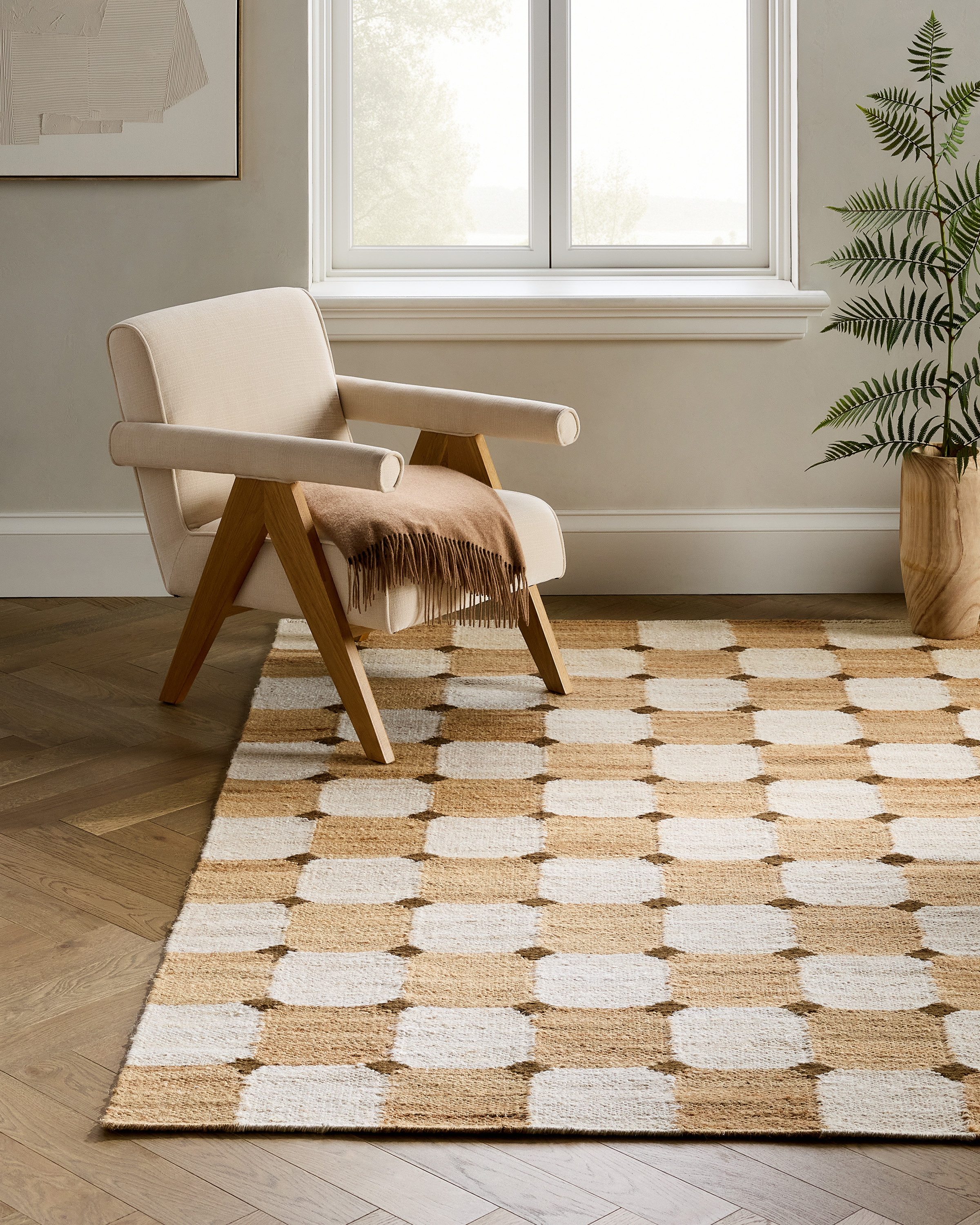Quince Tess Flatweave Jute Rug - Thumbnail 2