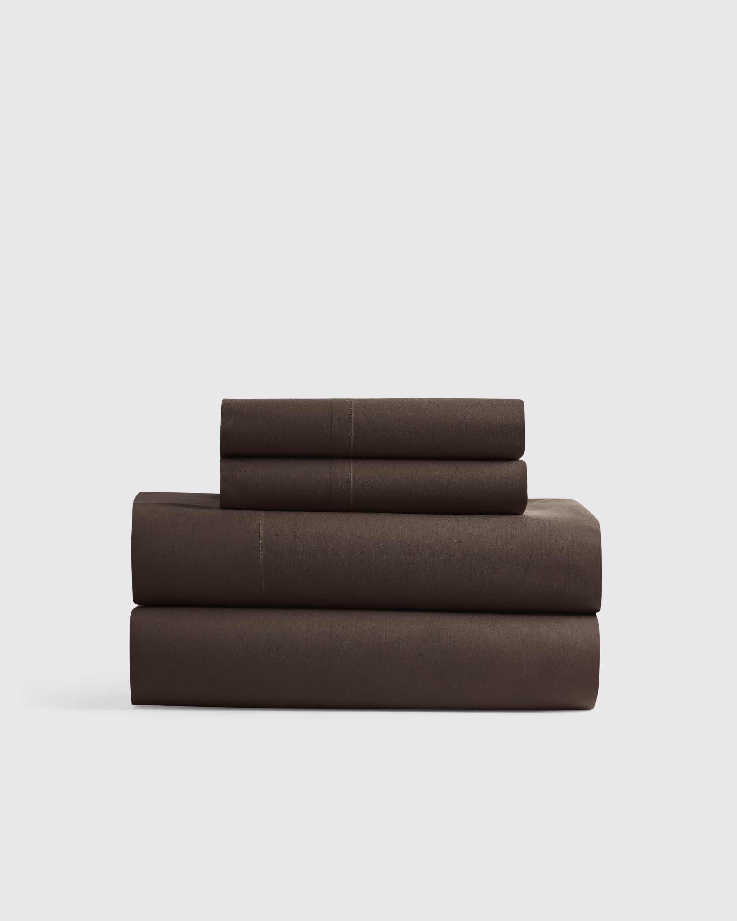 Espresso Classic Organic Percale Sheet Set