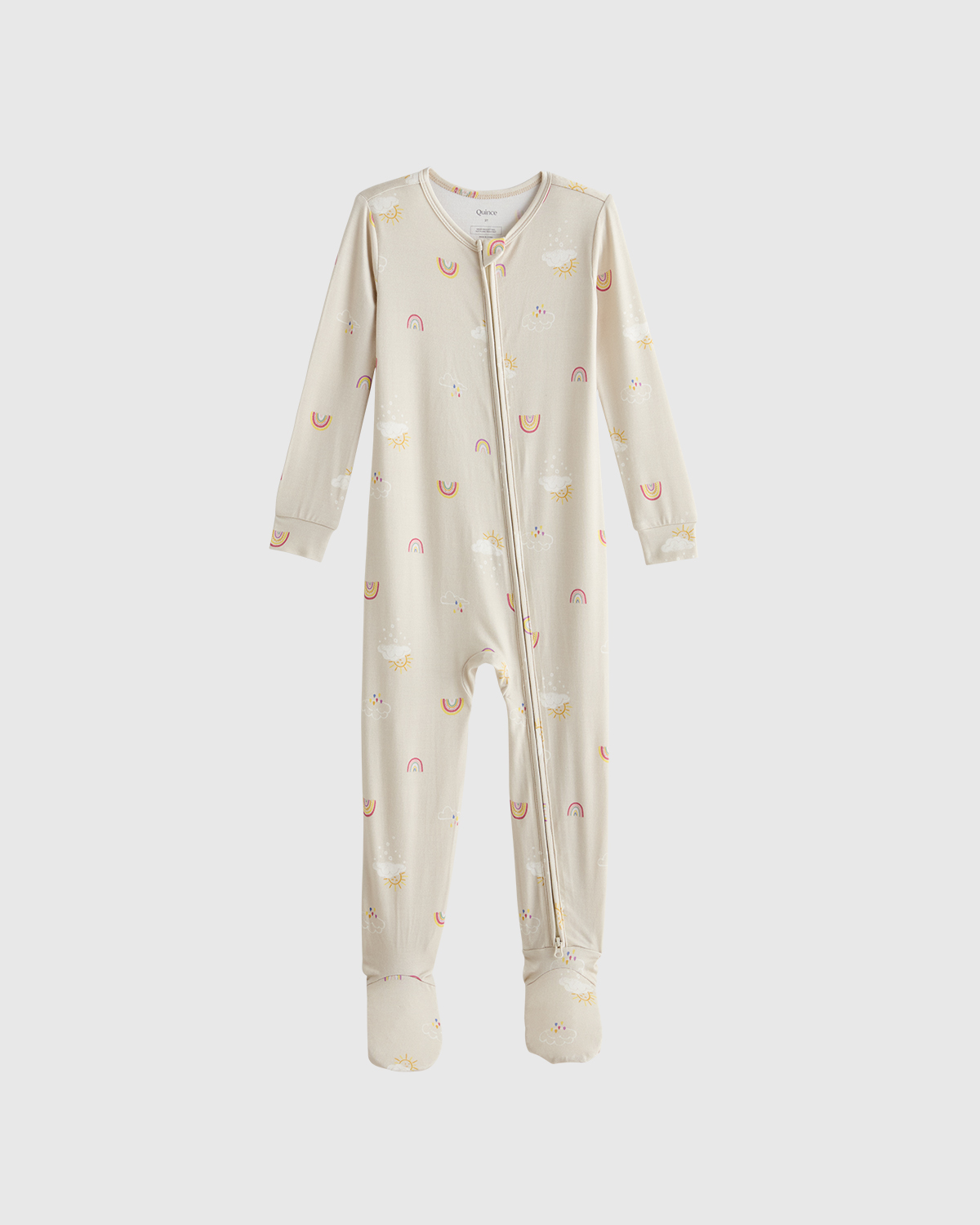 Rainbows Bamboo Footie Pajama
