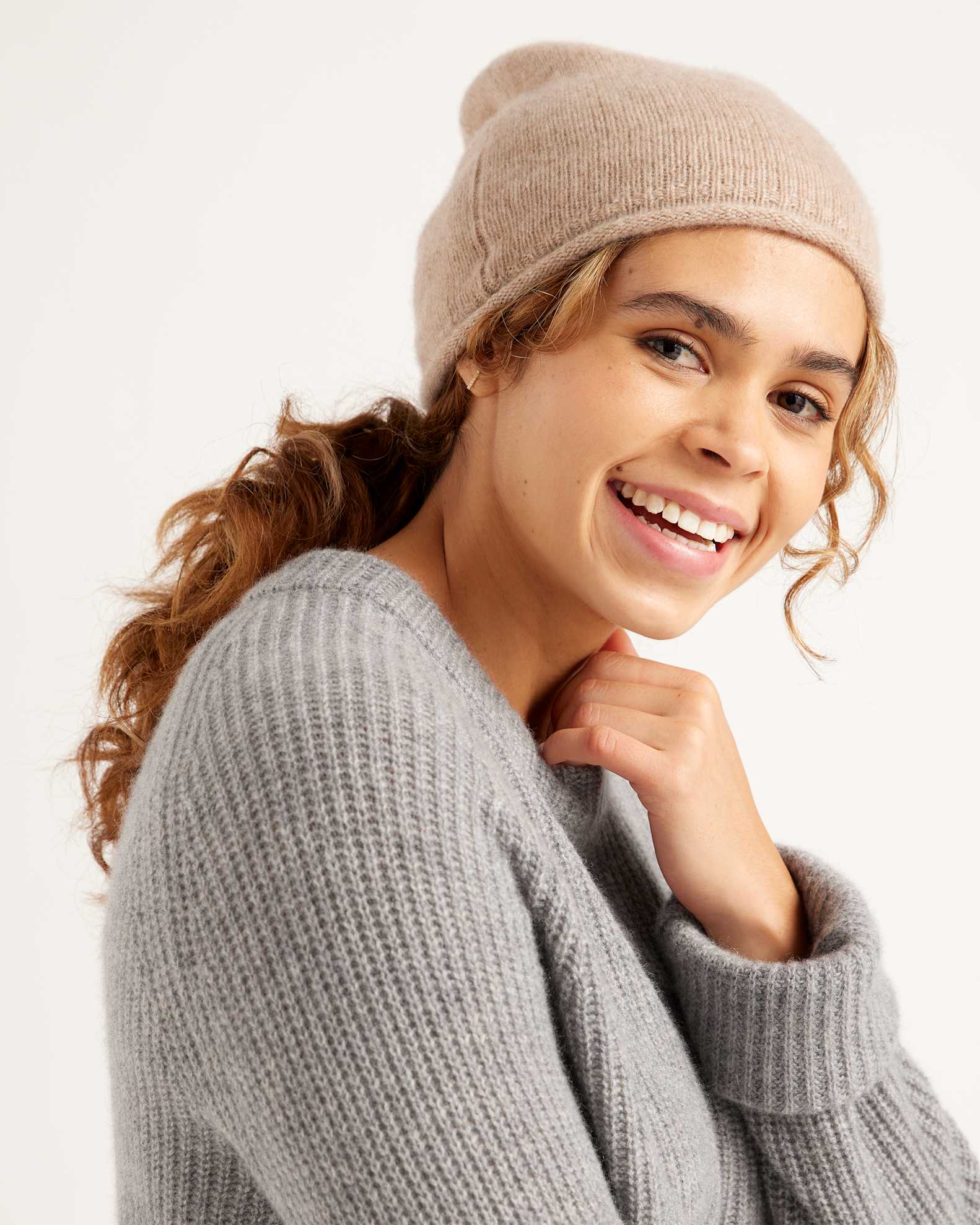Cashmere Hat Slouchy Beanies For Women Cashmere Slouchy