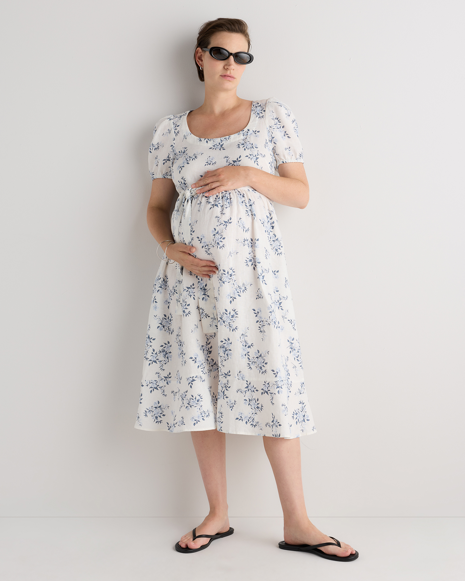 maternity dress short and Nursing Work giving the wedding dress an elegant finish Spencer Women's Short Sleeve Maternity
