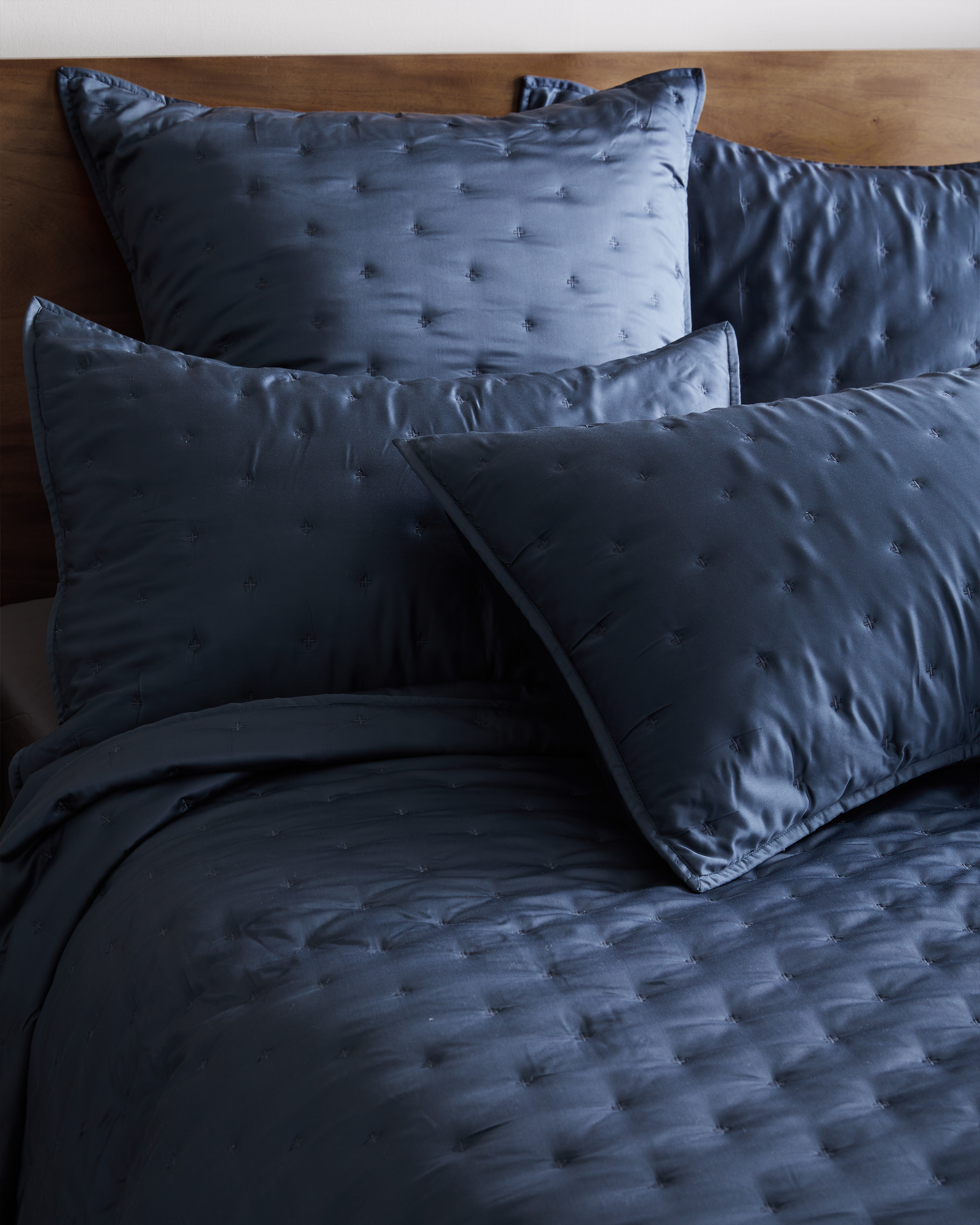 Organic Bamboo Lyocell Quilted Euro Sham