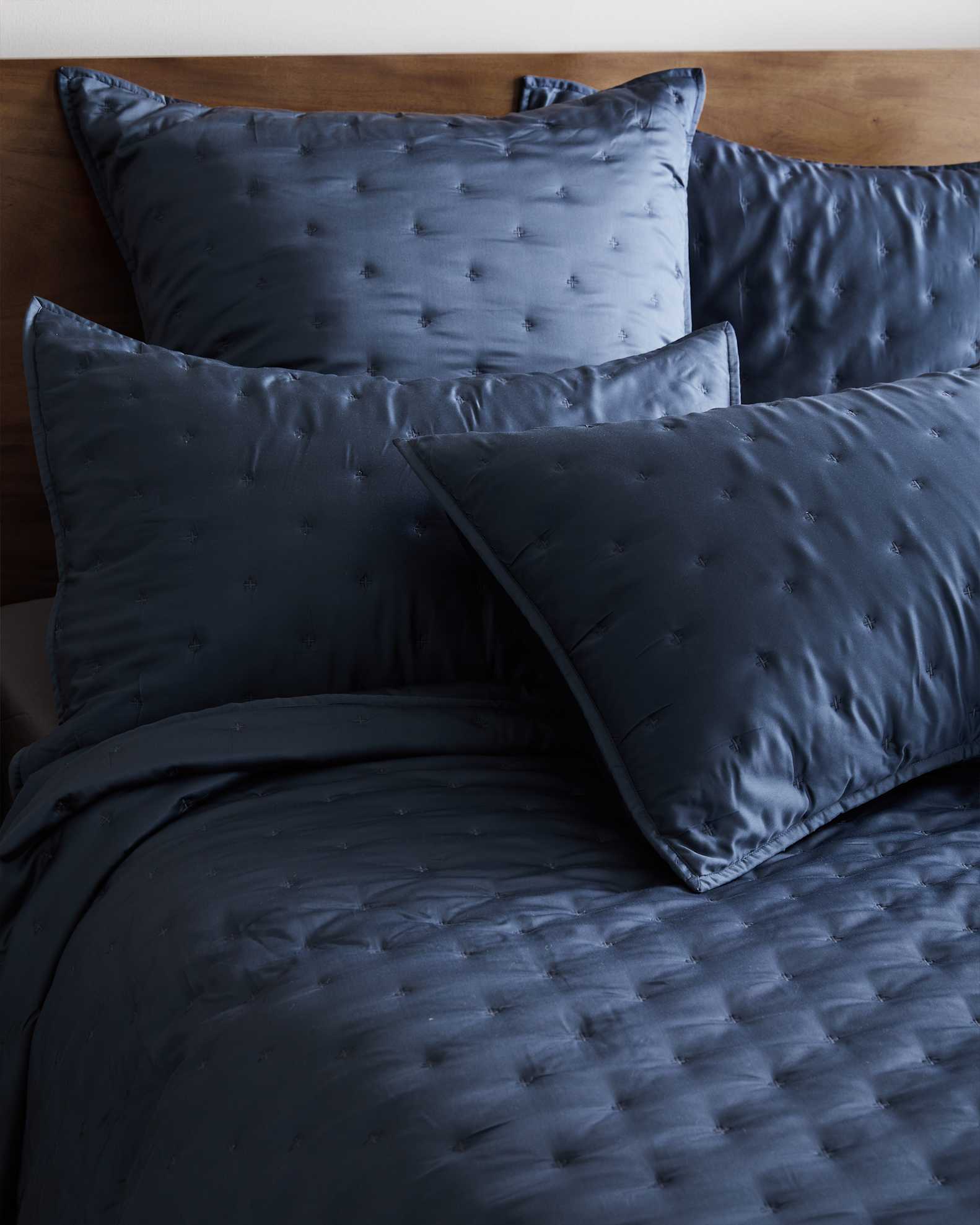 Organic Bamboo Lyocell Quilted Euro Sham