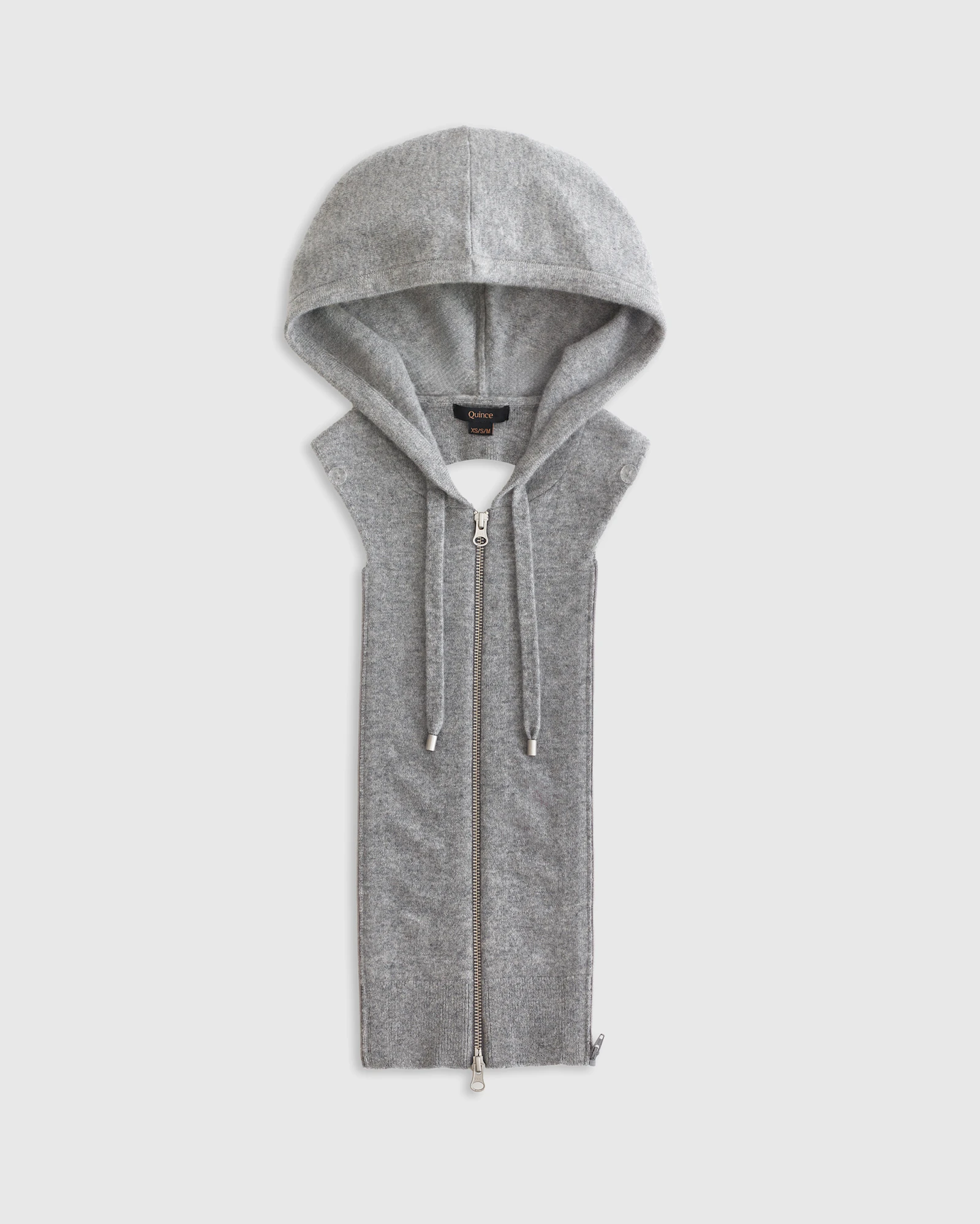 100% Mongolian Cashmere Hoodie Blazer Insert