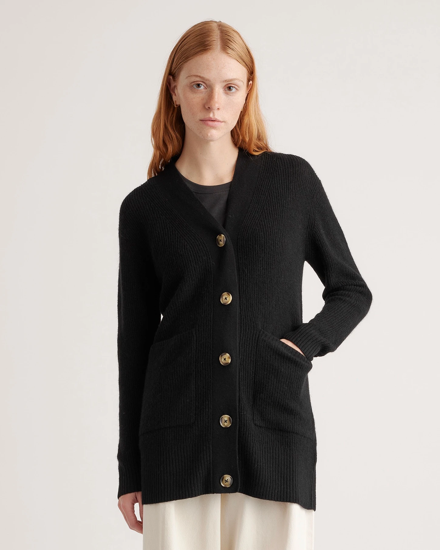 Women's Baby Alpaca-Wool Oversized Cardigan