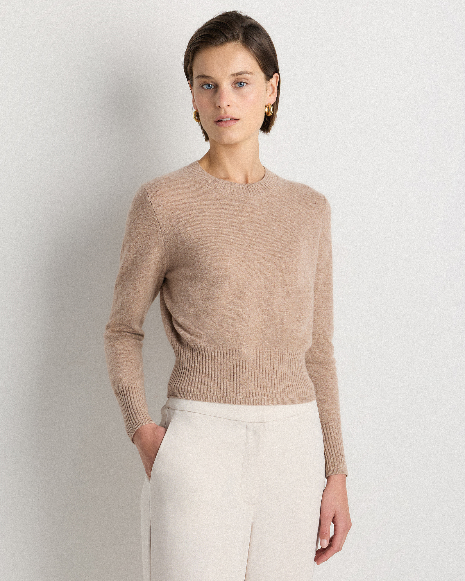 The $50 Cashmere Crewneck Sweater | Quince